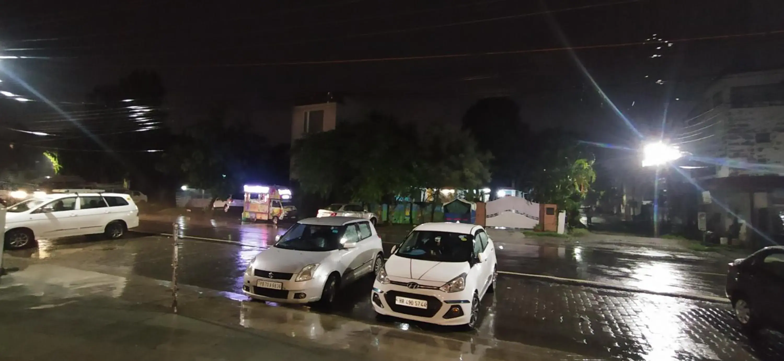 Street view in Hotel Samrat Street view in Hotel Samrat