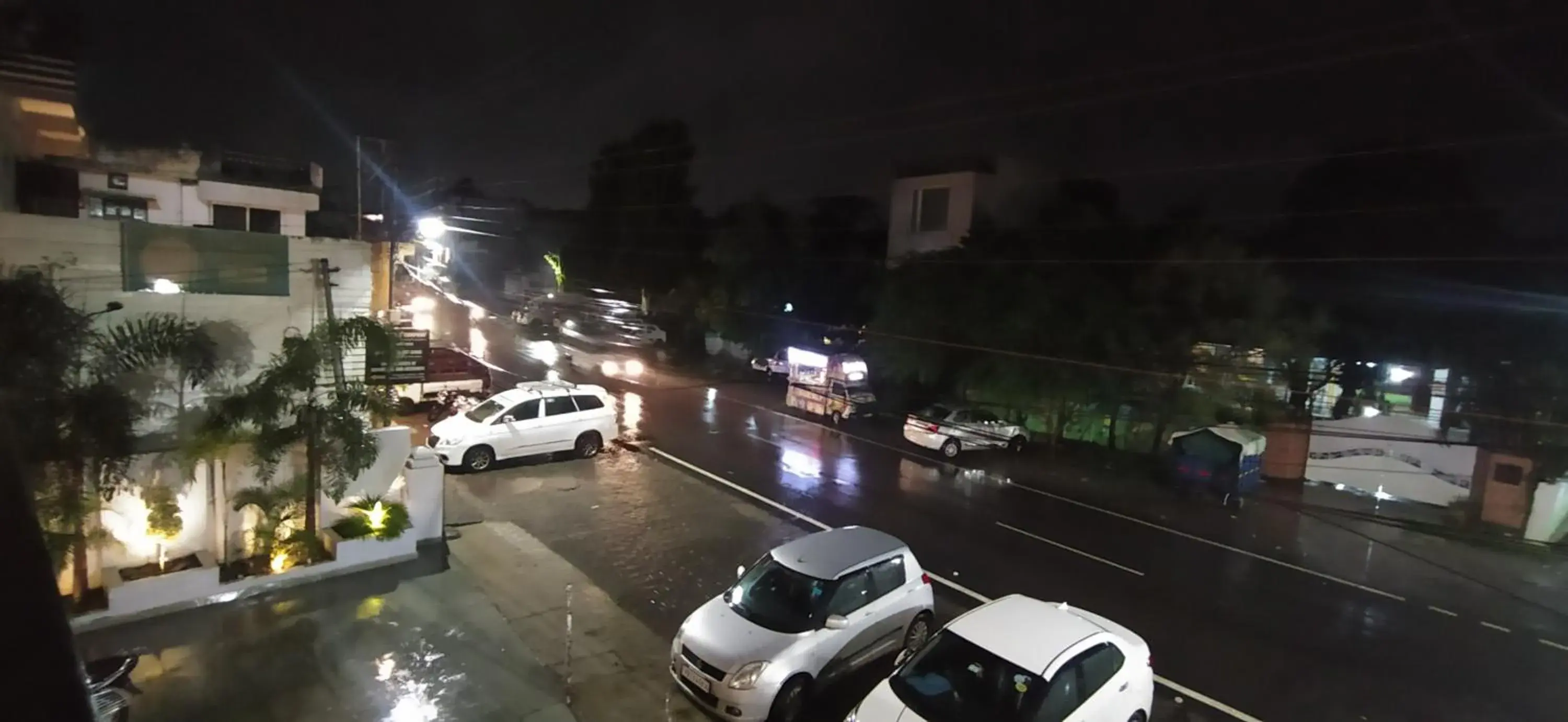 Street view in Hotel Samrat Street view in Hotel Samrat