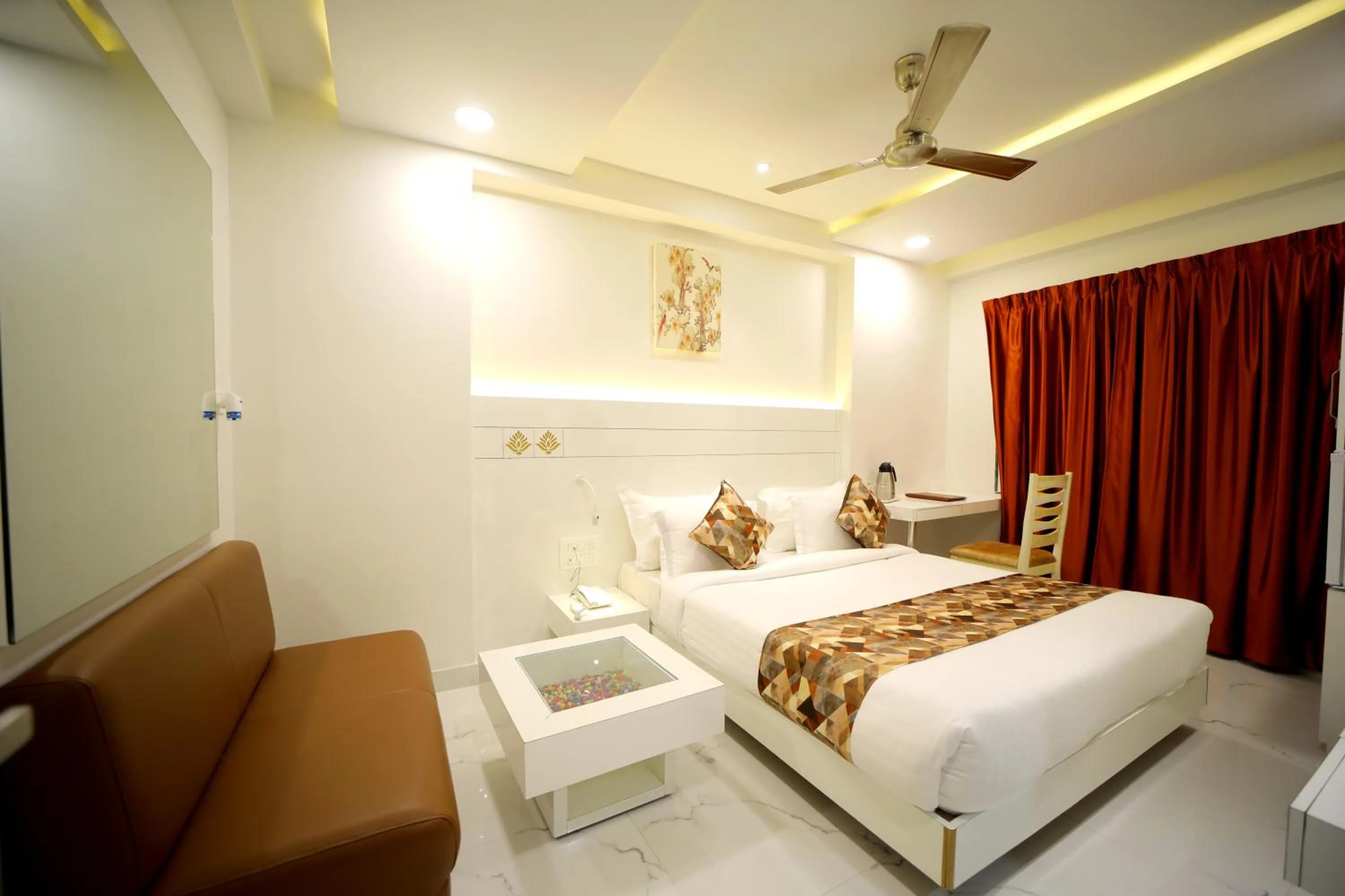 Bed in The RRA Kabras Hotel, Nathdwara