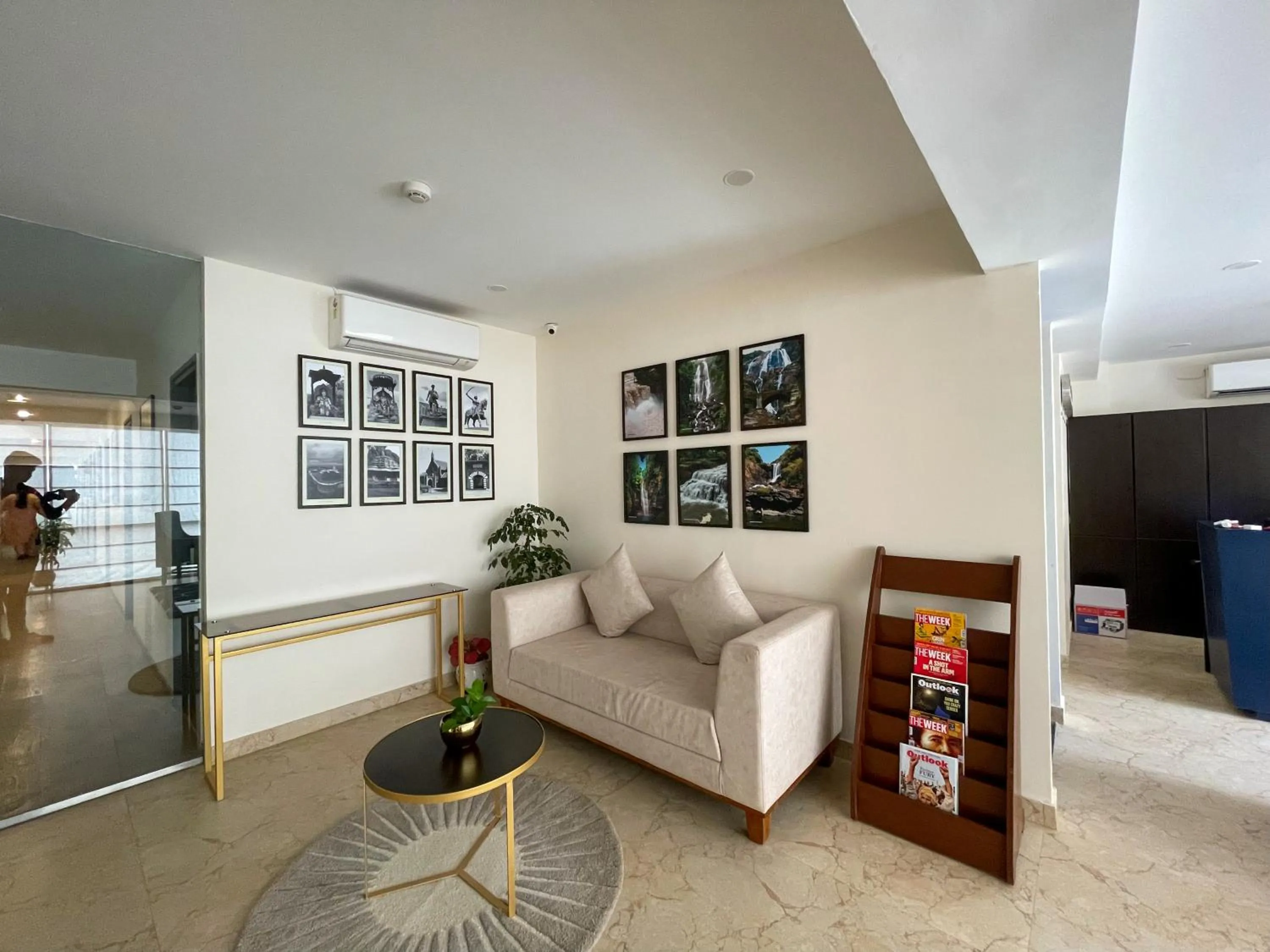 Lobby or reception in Lords Eco Inn Belagavi