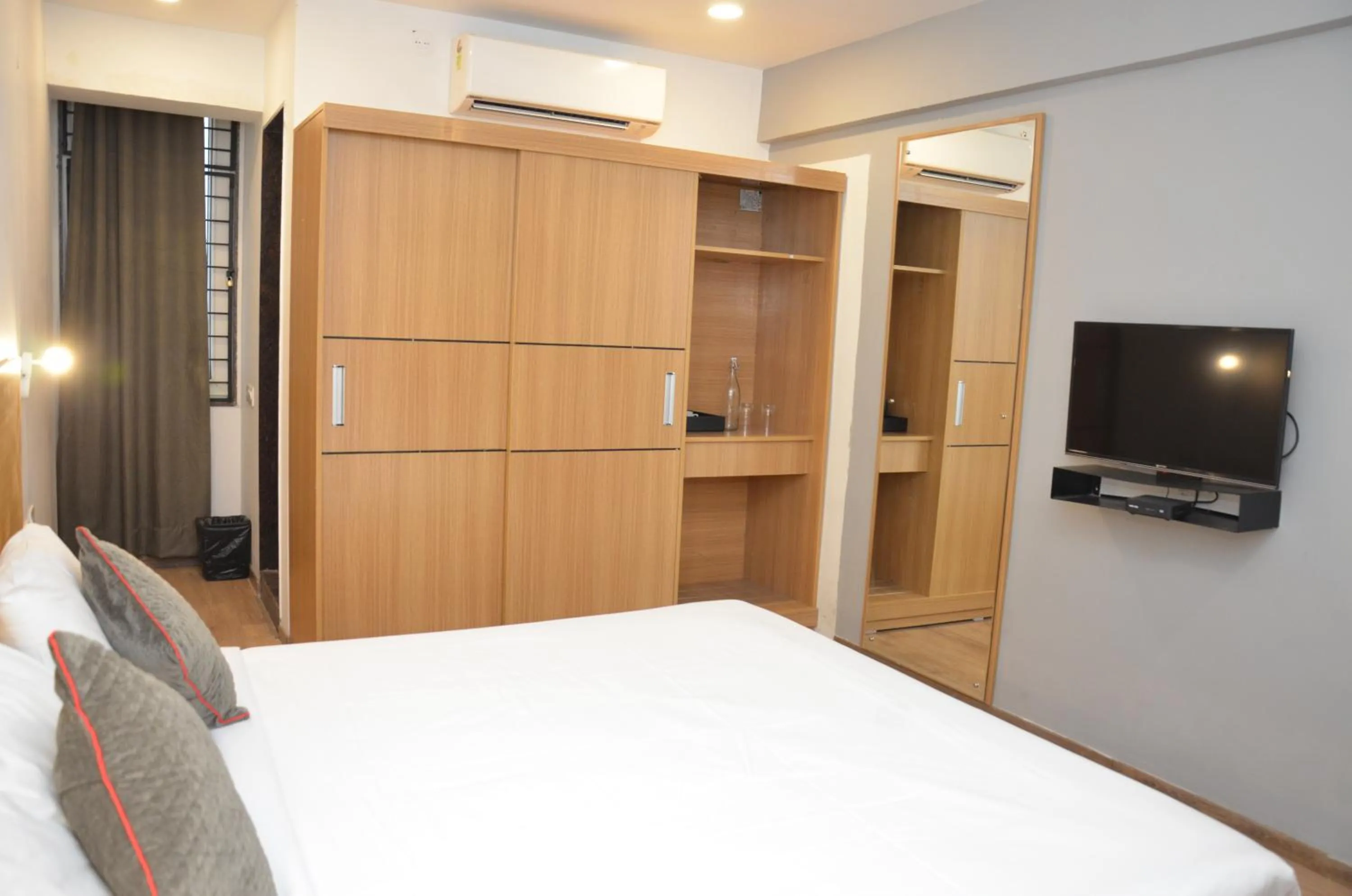 Bed in Lords Eco Inn Belagavi