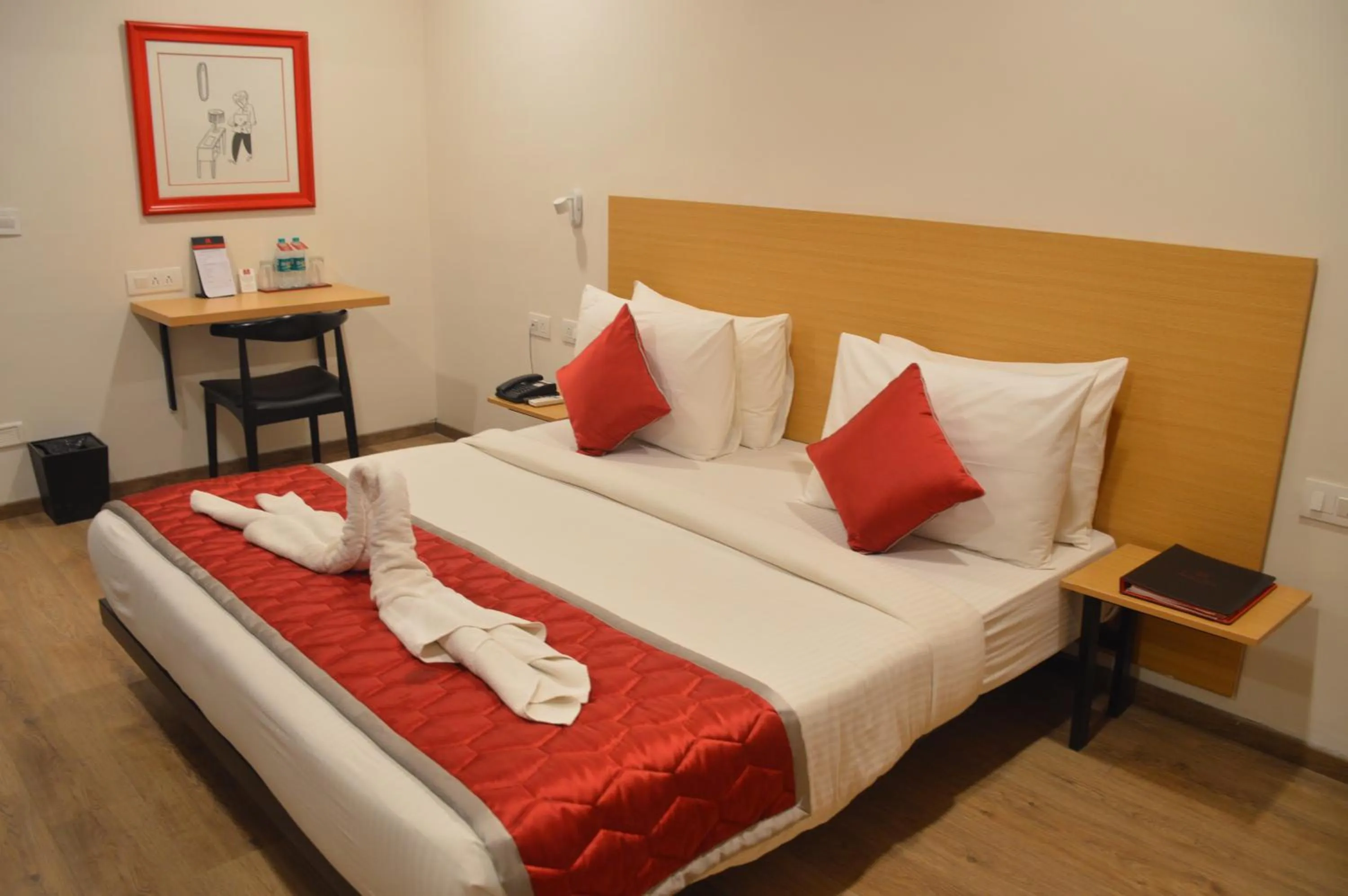 Bedroom, Bed in Lords Eco Inn Belagavi
