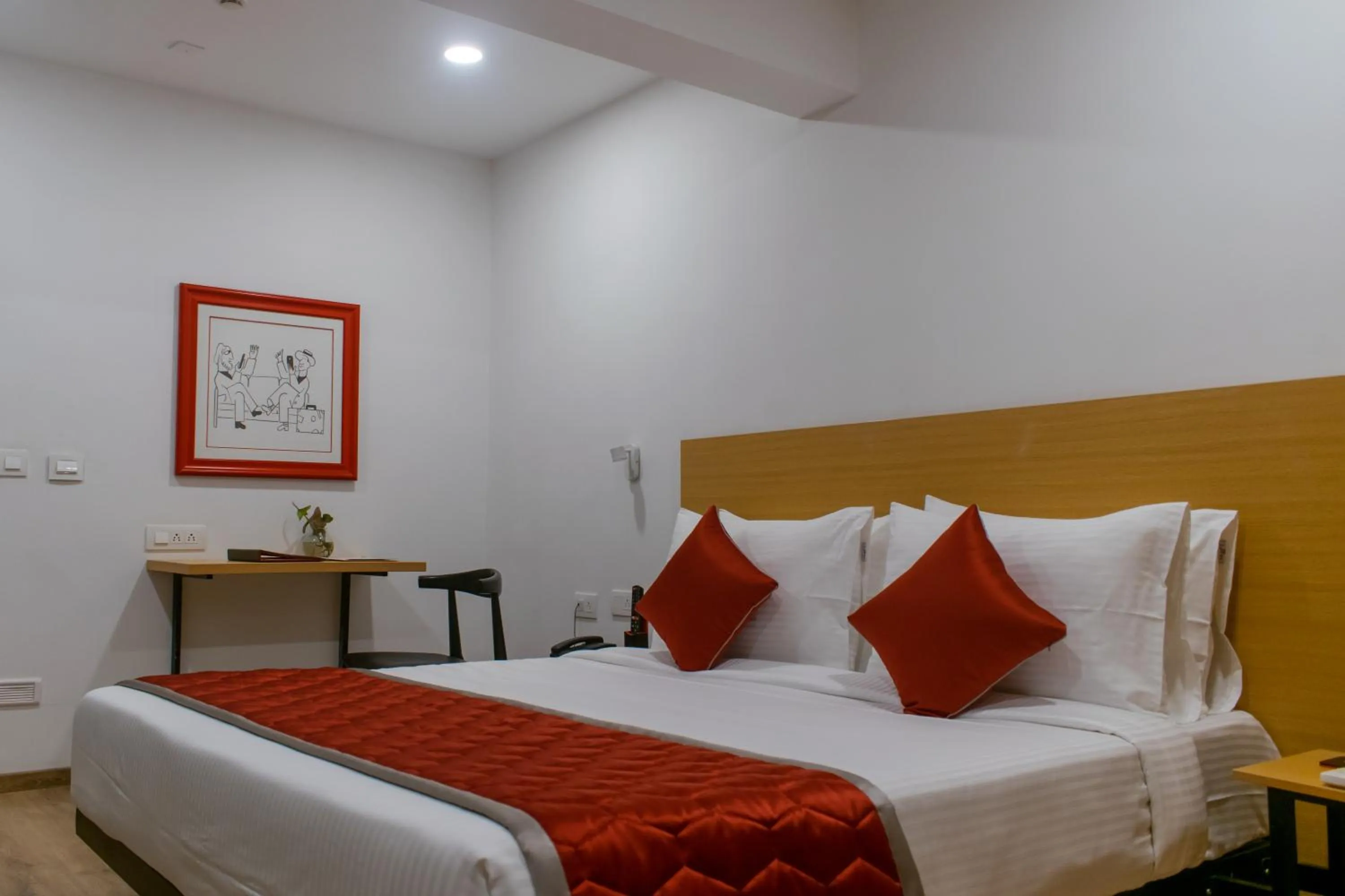Bedroom, Bed in Lords Eco Inn Belagavi