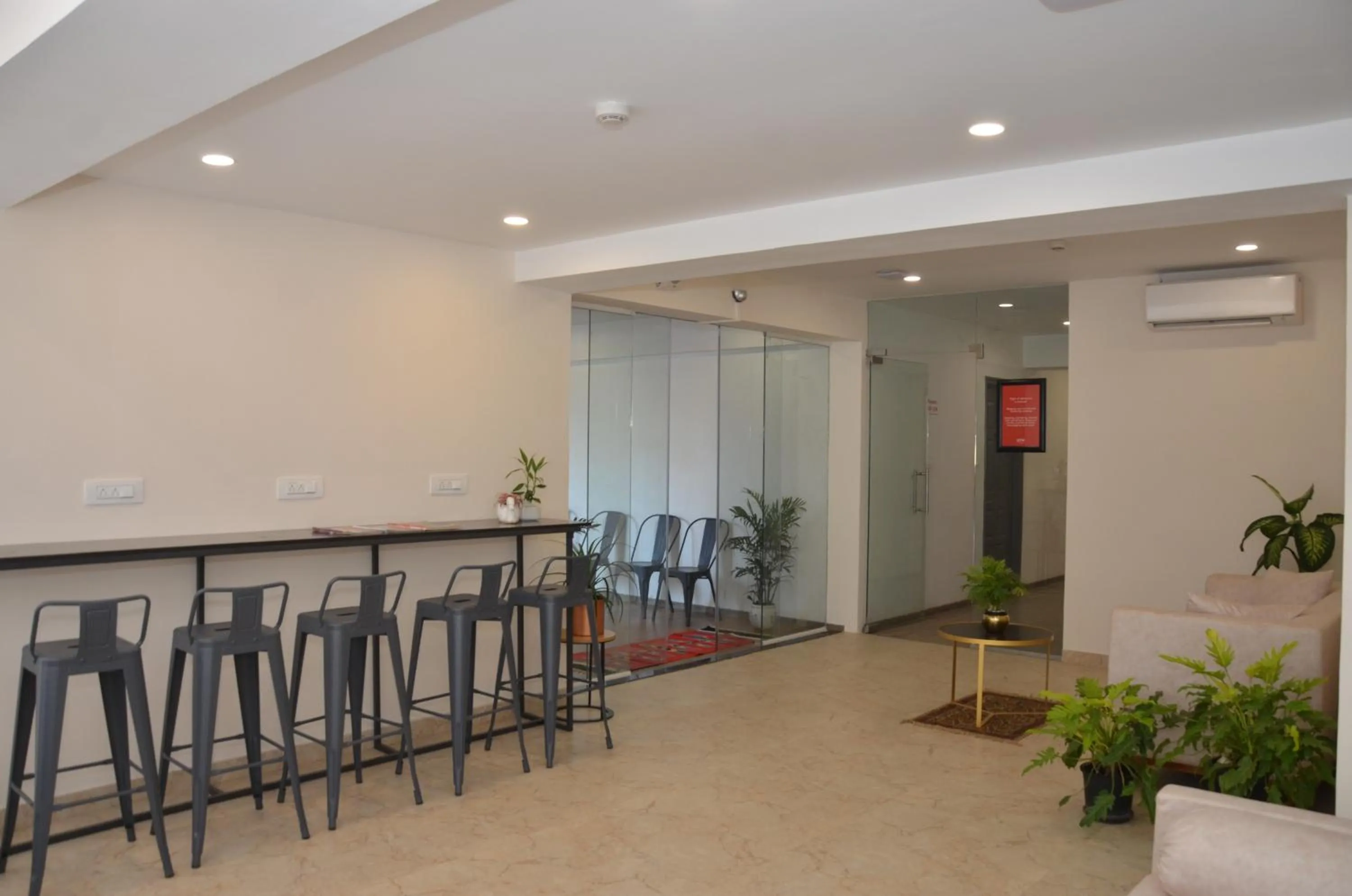 Lobby or reception in Lords Eco Inn Belagavi