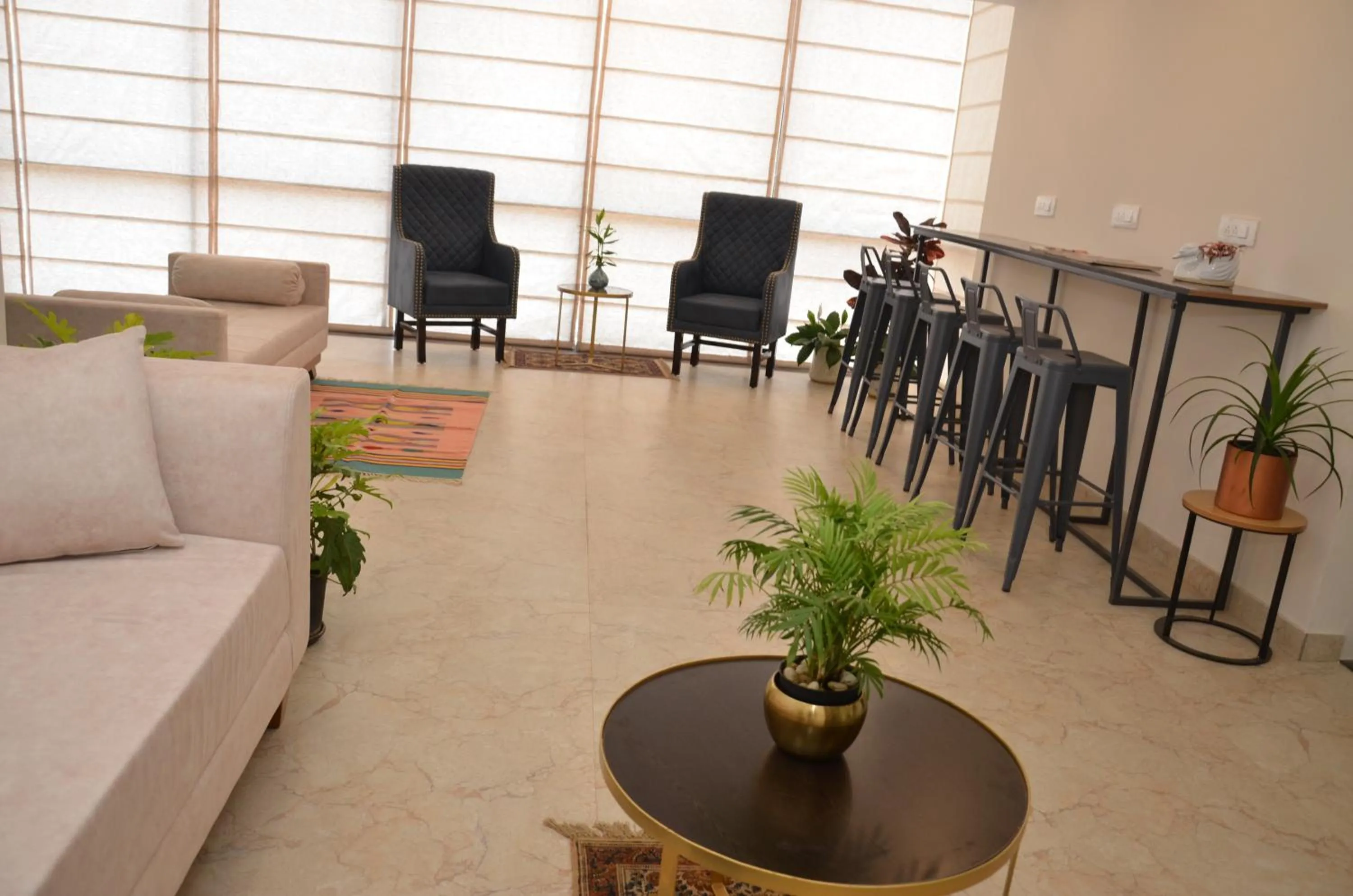 Lobby or reception in Lords Eco Inn Belagavi