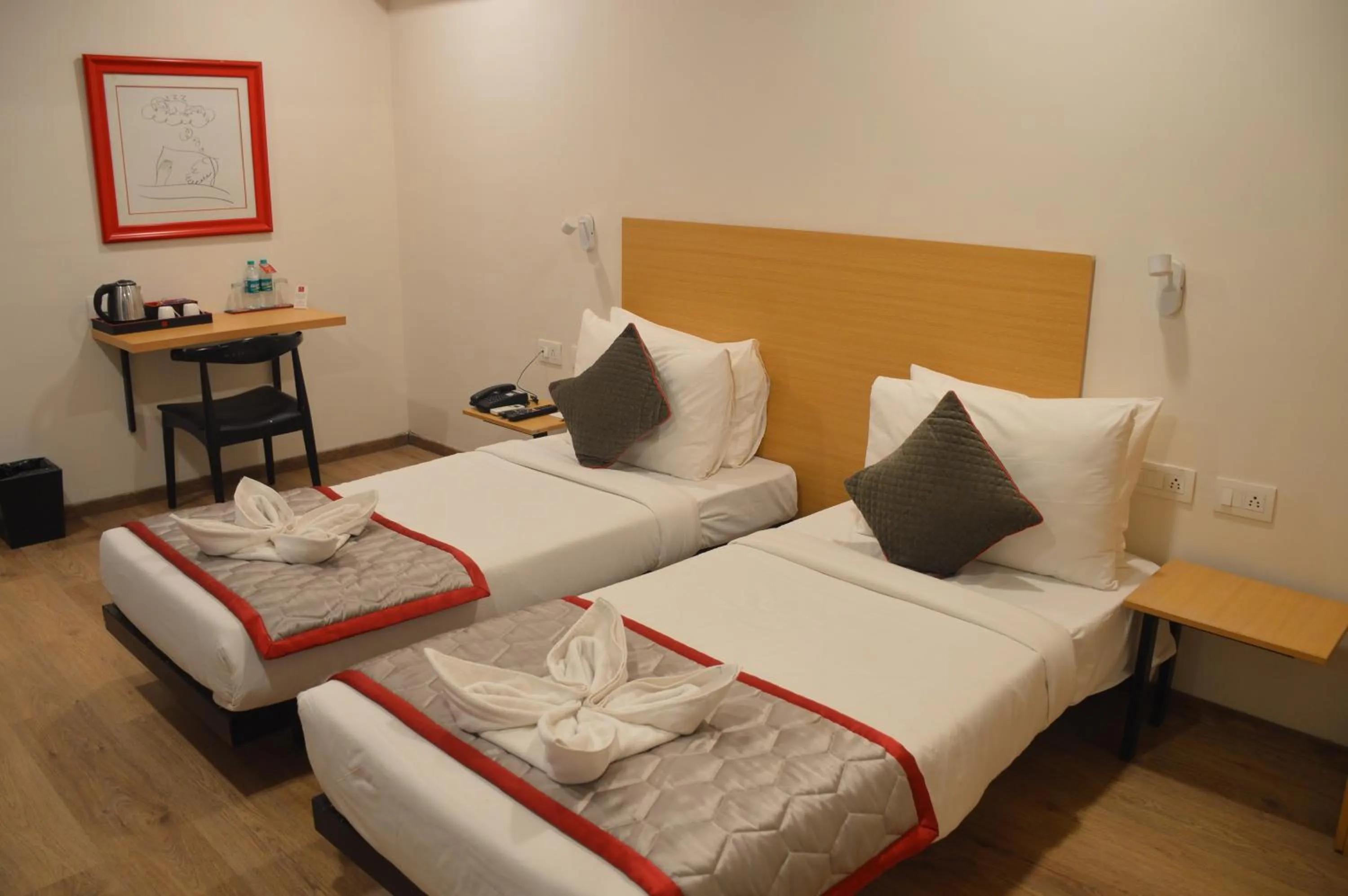 Living room, Bed in Lords Eco Inn Belagavi