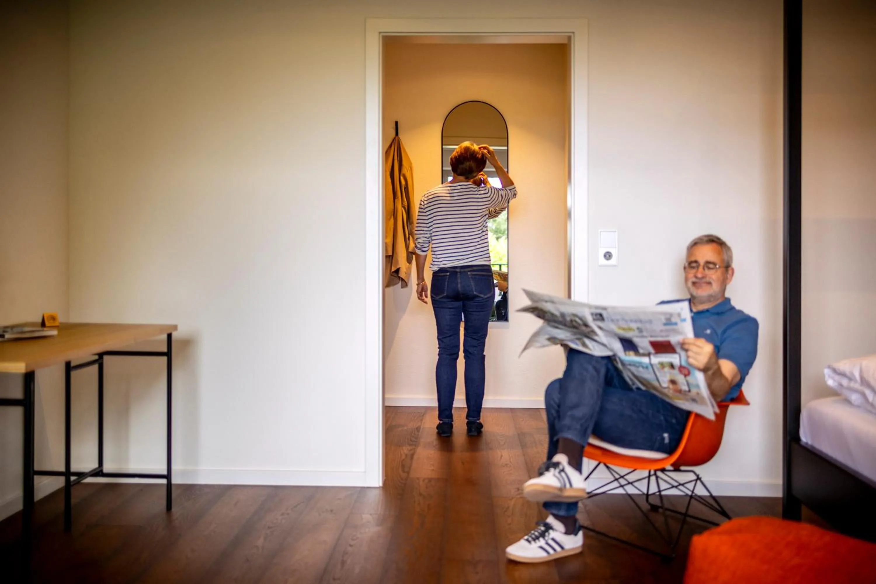 Photo of the whole room in schlossmühle - lean luxury boutique hotel