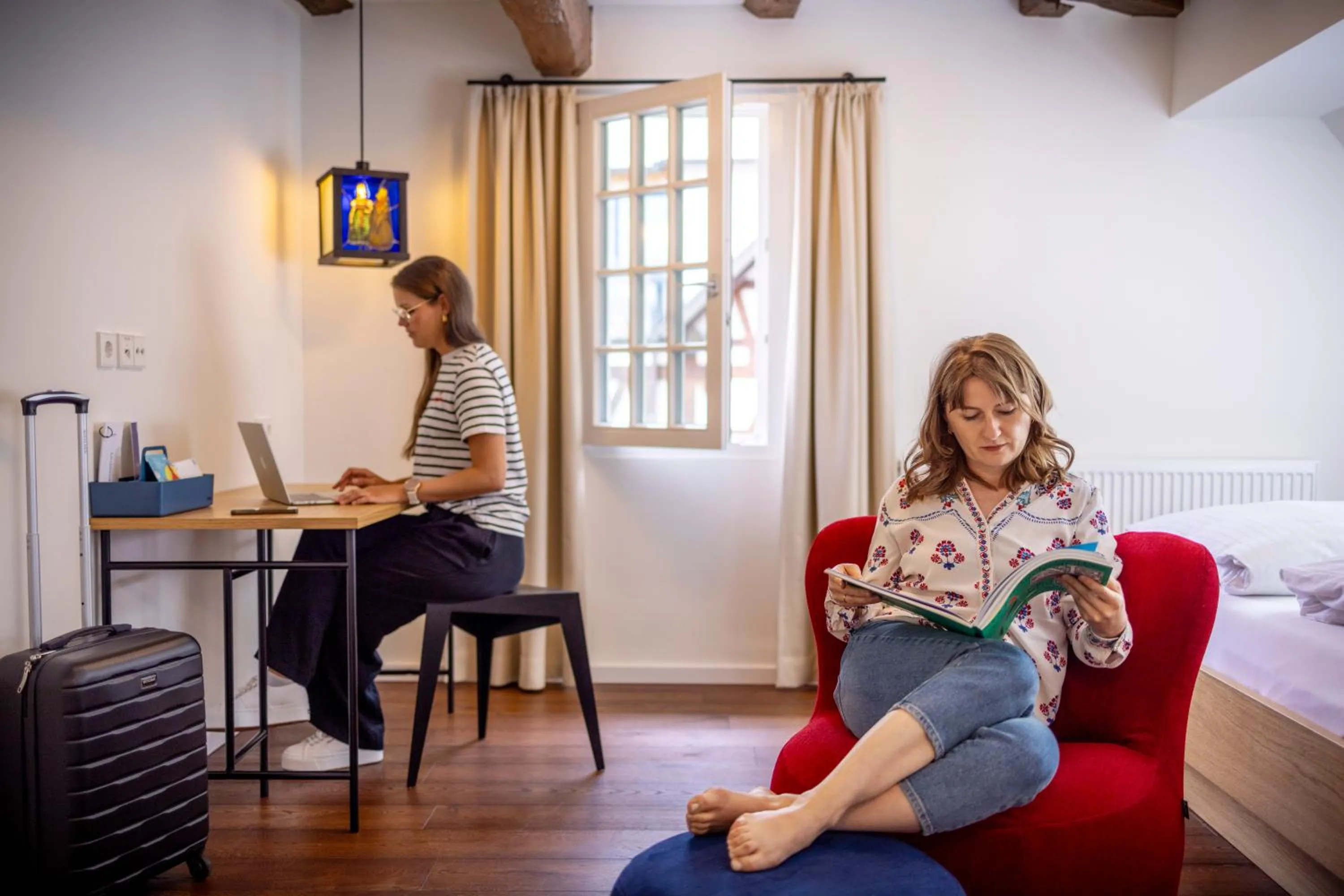 Photo of the whole room in schlossmühle - lean luxury boutique hotel