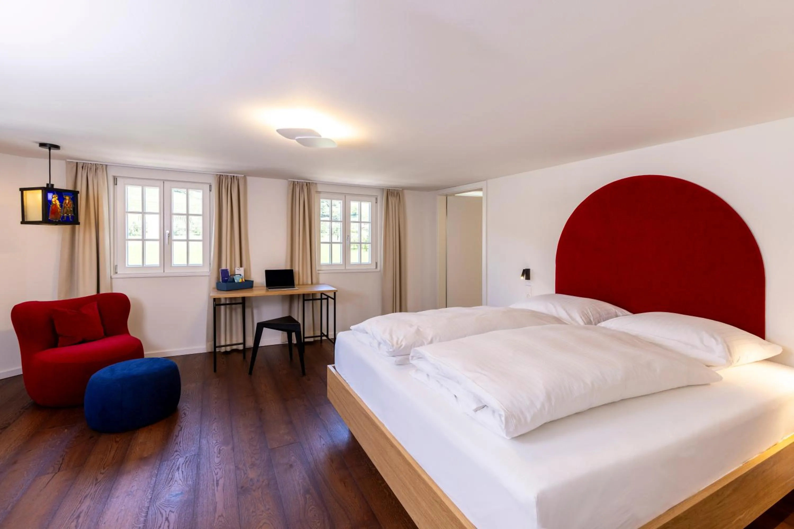 Photo of the whole room, Bed in schlossmühle - lean luxury boutique hotel