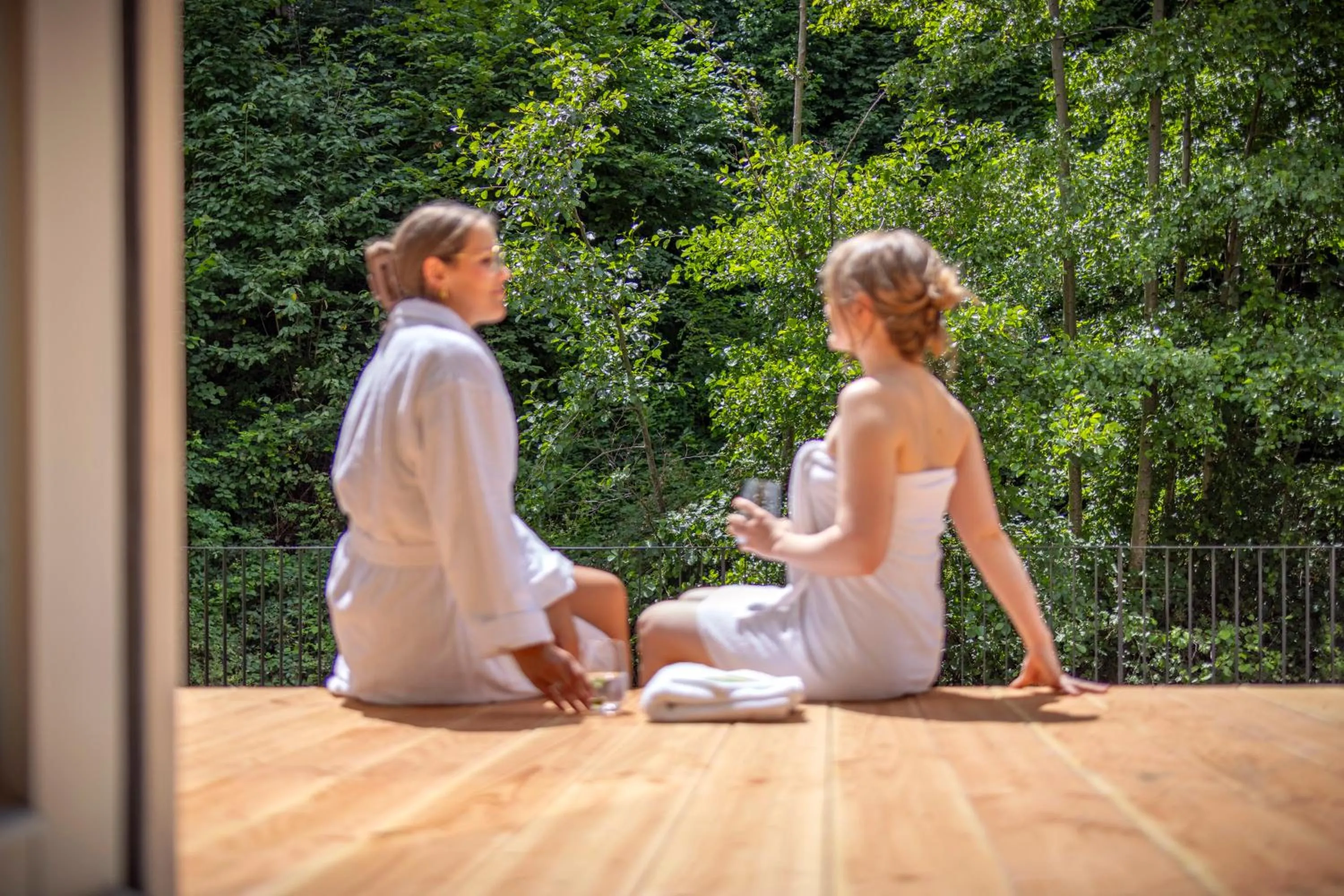 Spa and wellness centre/facilities in schlossmühle - lean luxury boutique hotel