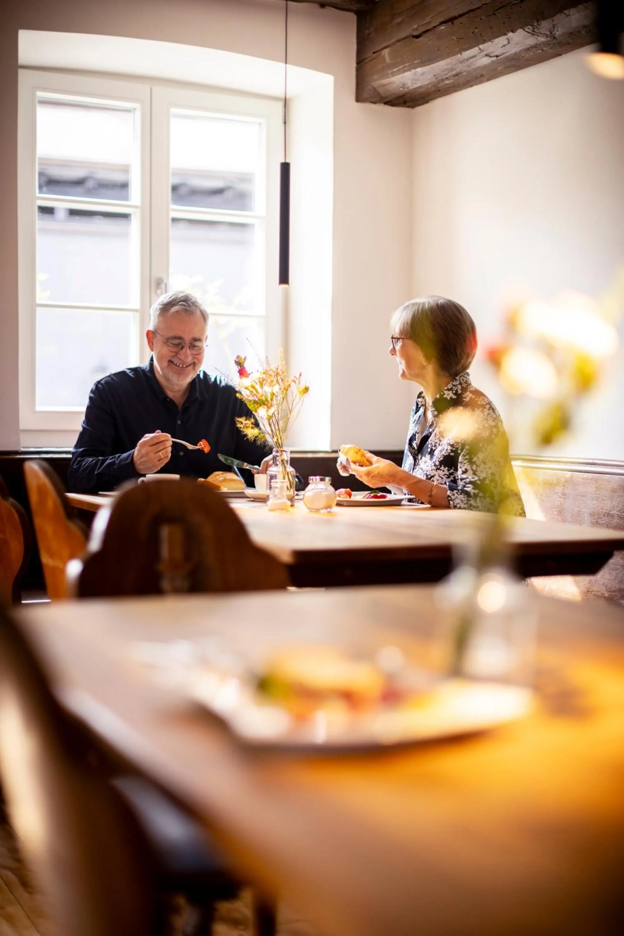 Breakfast in schlossmühle - lean luxury boutique hotel