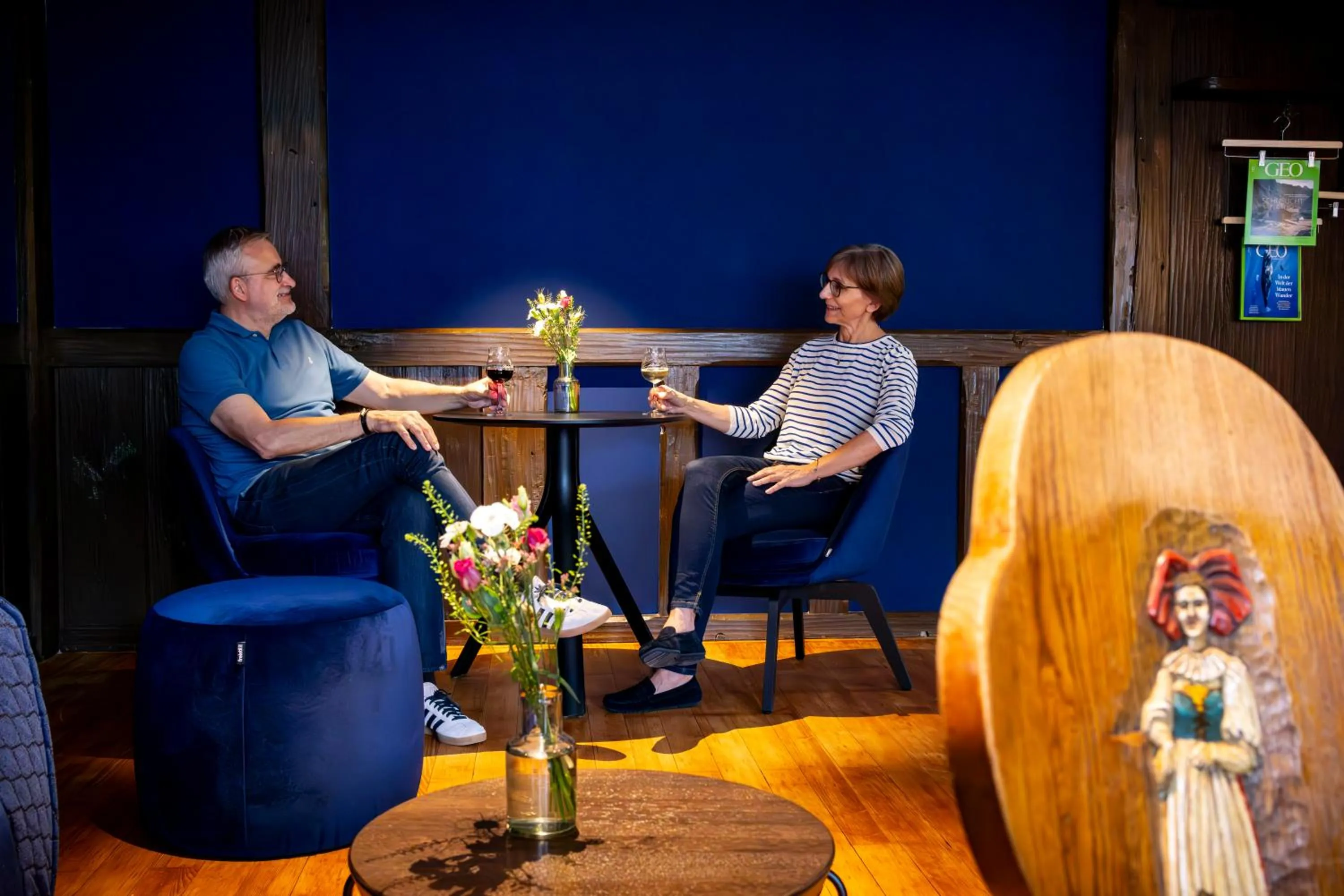 Lounge or bar in schlossmühle - lean luxury boutique hotel