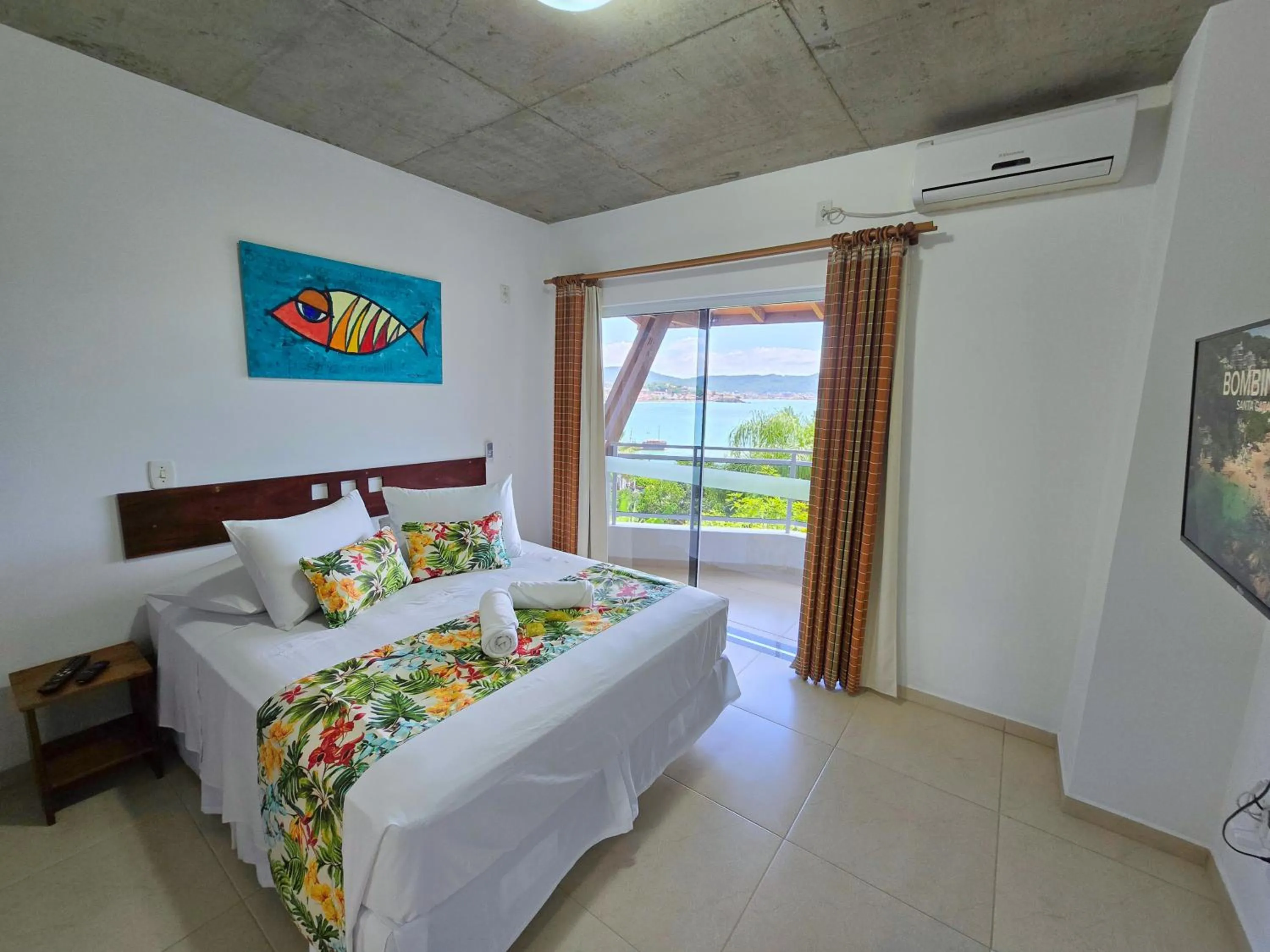 Bed in Refúgio da Lagoinha - Centro de Bombinhas