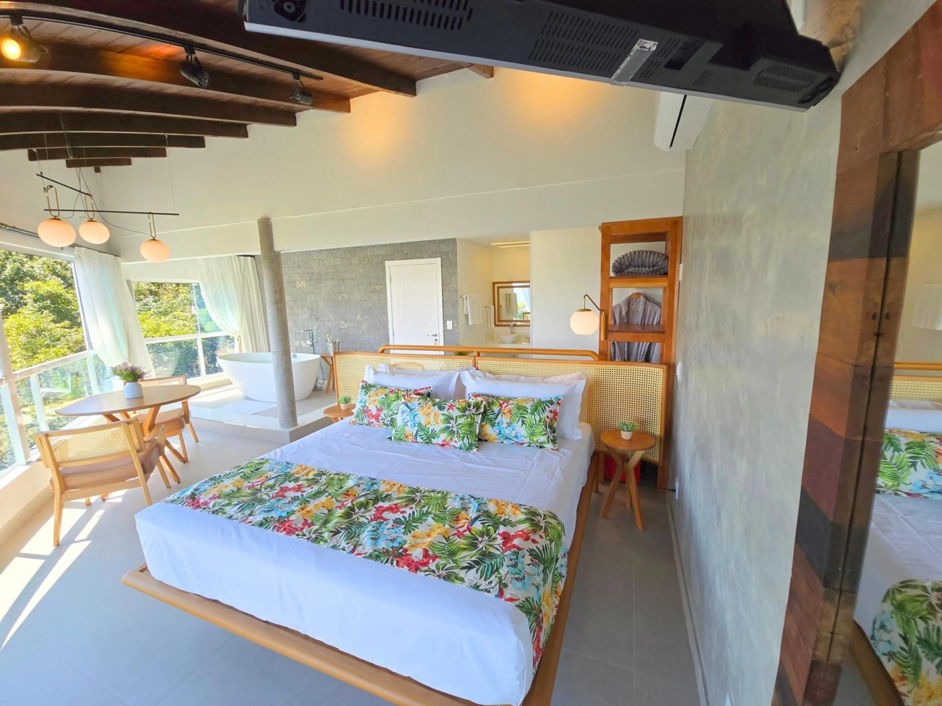 Bed in Refúgio da Lagoinha - Centro de Bombinhas