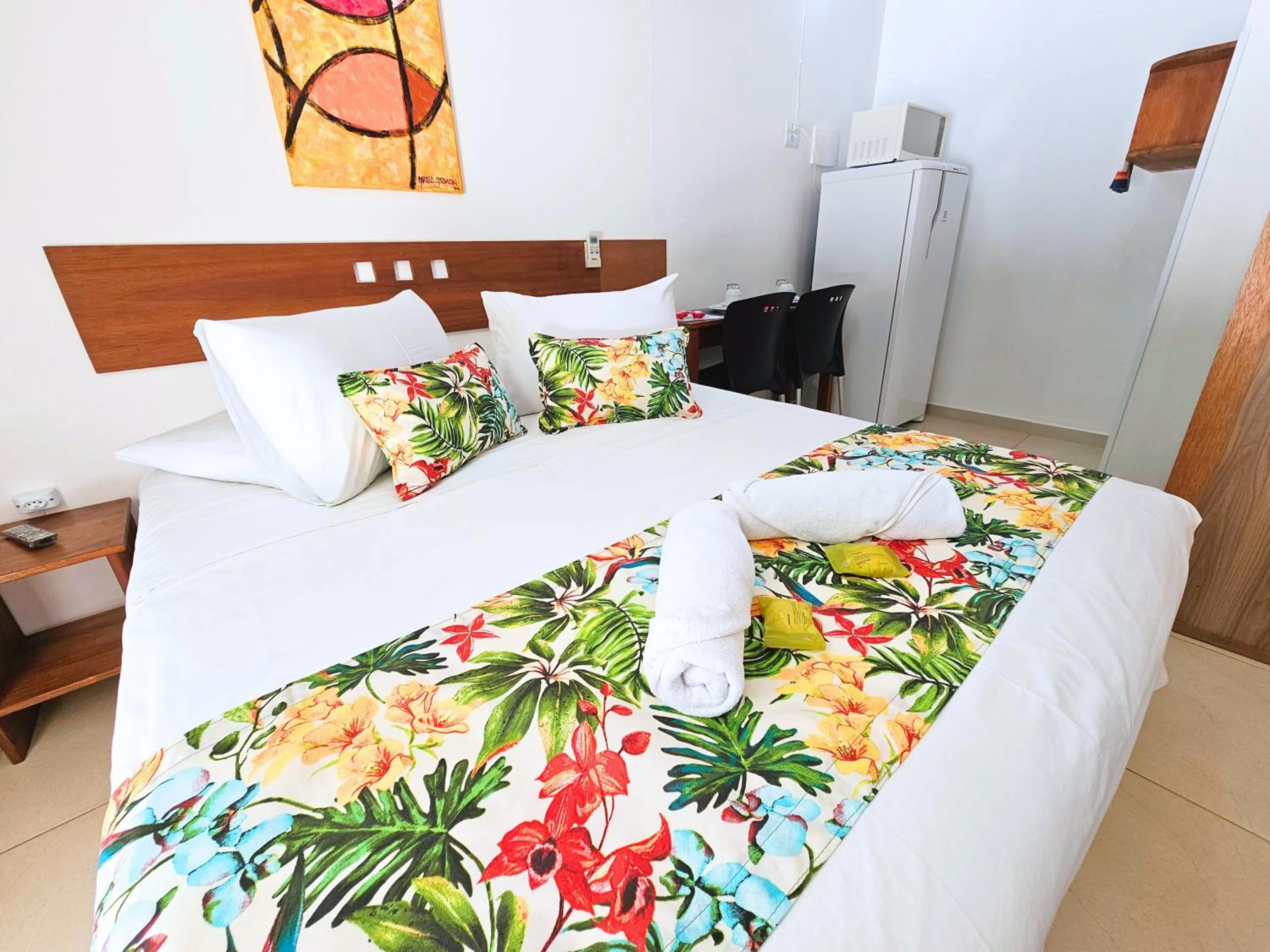 Bed in Refúgio da Lagoinha - Centro de Bombinhas