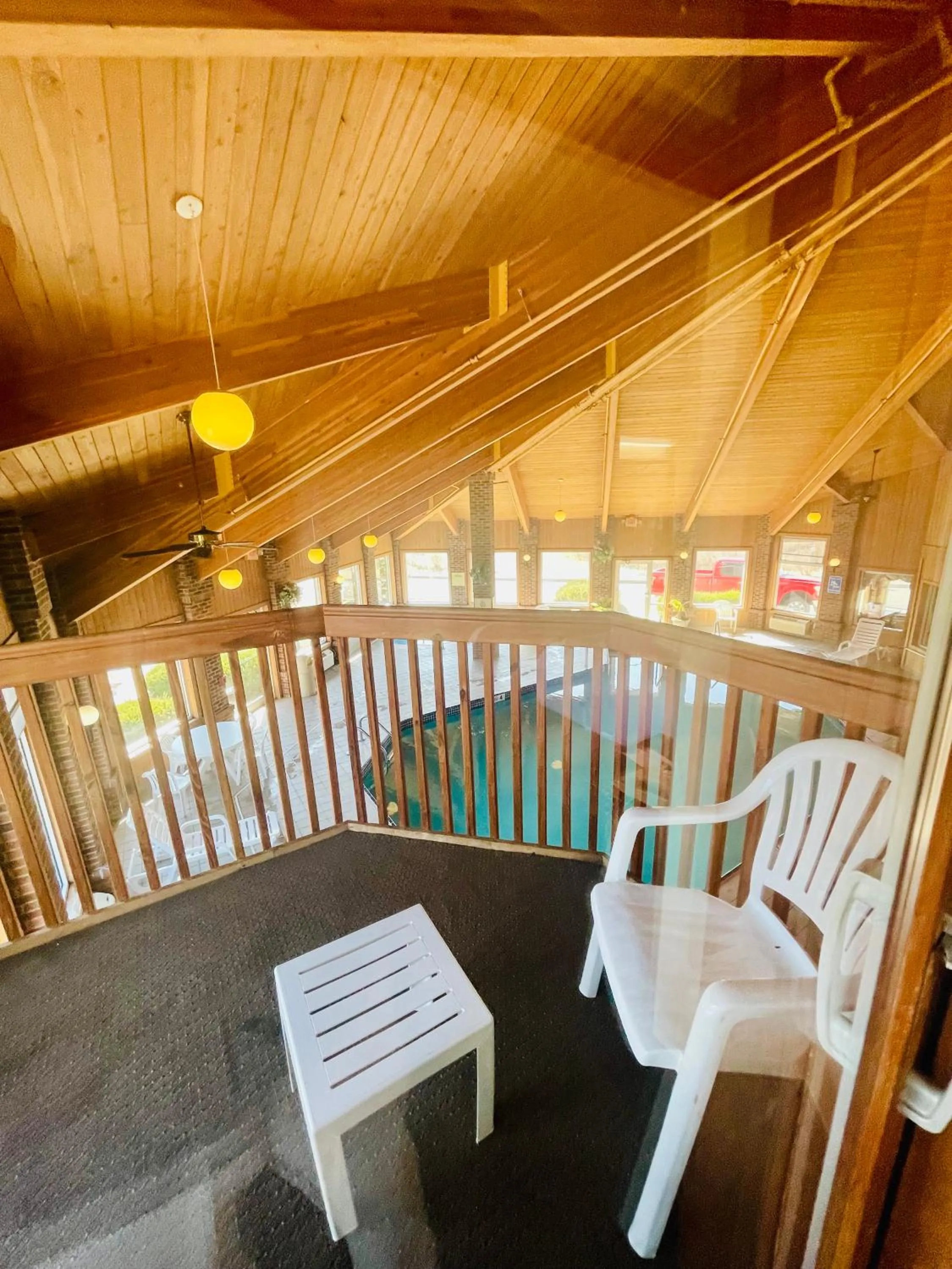 Swimming pool in Baymont by Wyndham Indianapolis