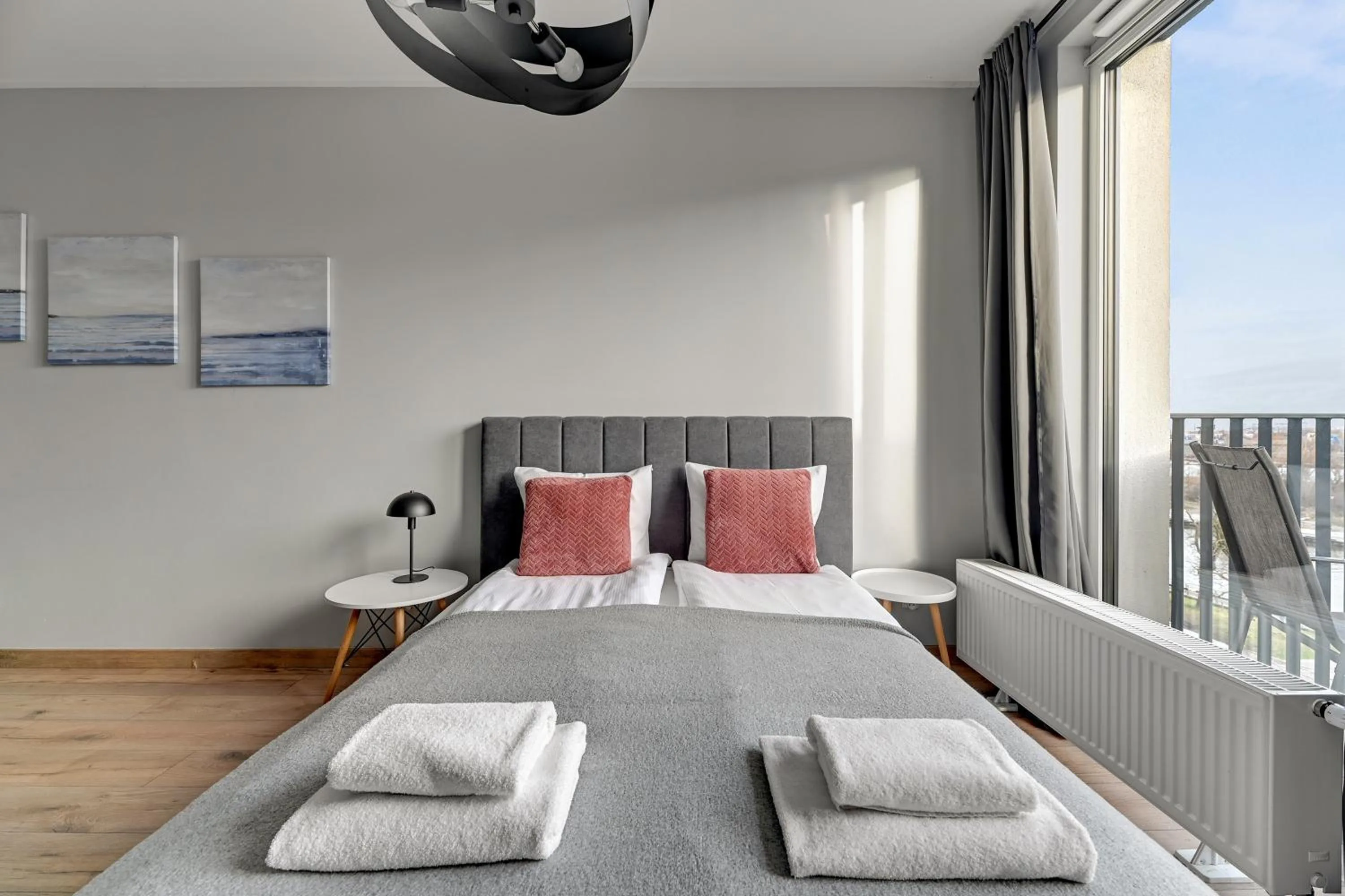 Bed in RentPlanet - Apartamenty Chlebova