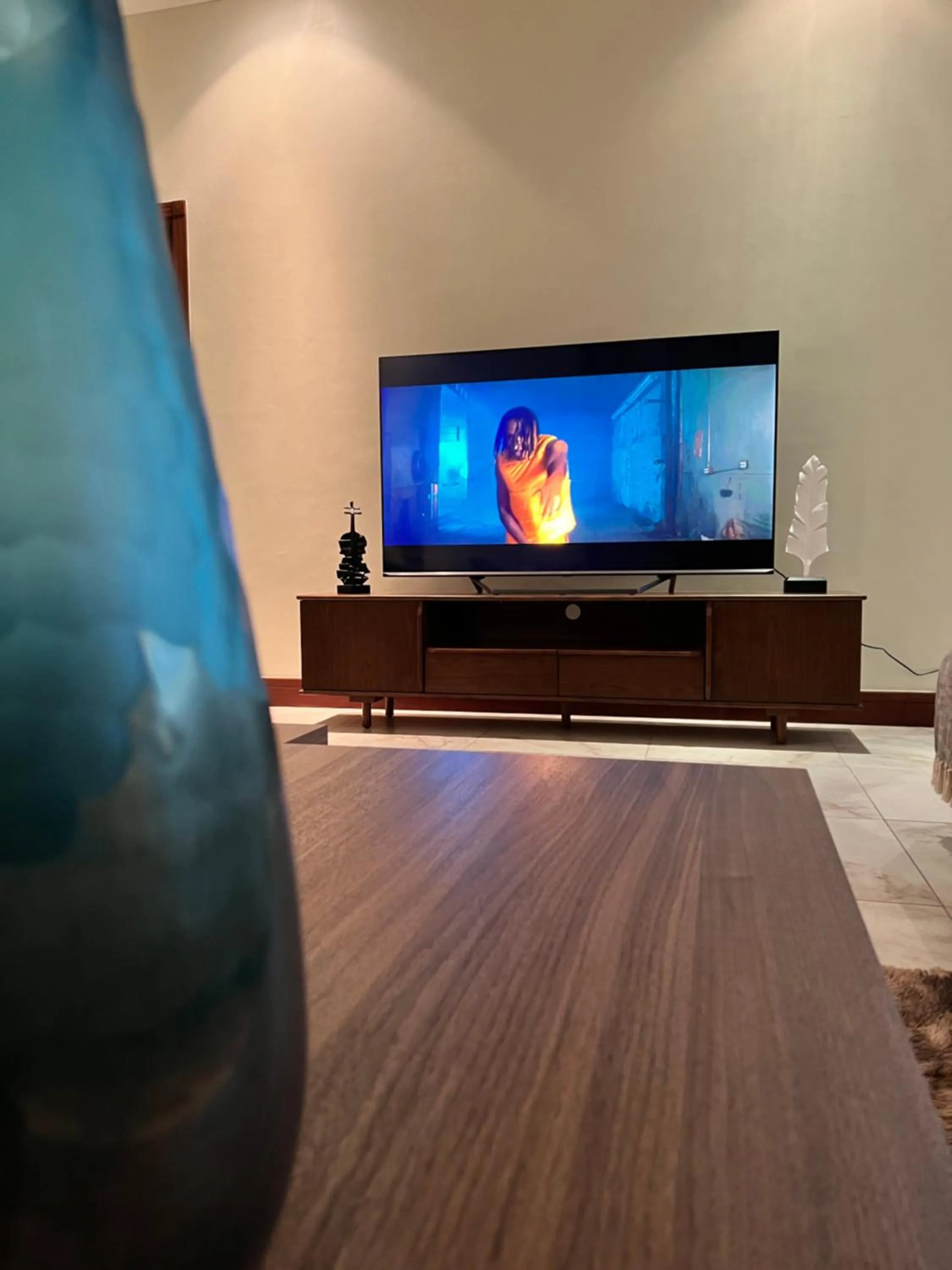 Communal lounge/ TV room in Fairview Luxury Apartments