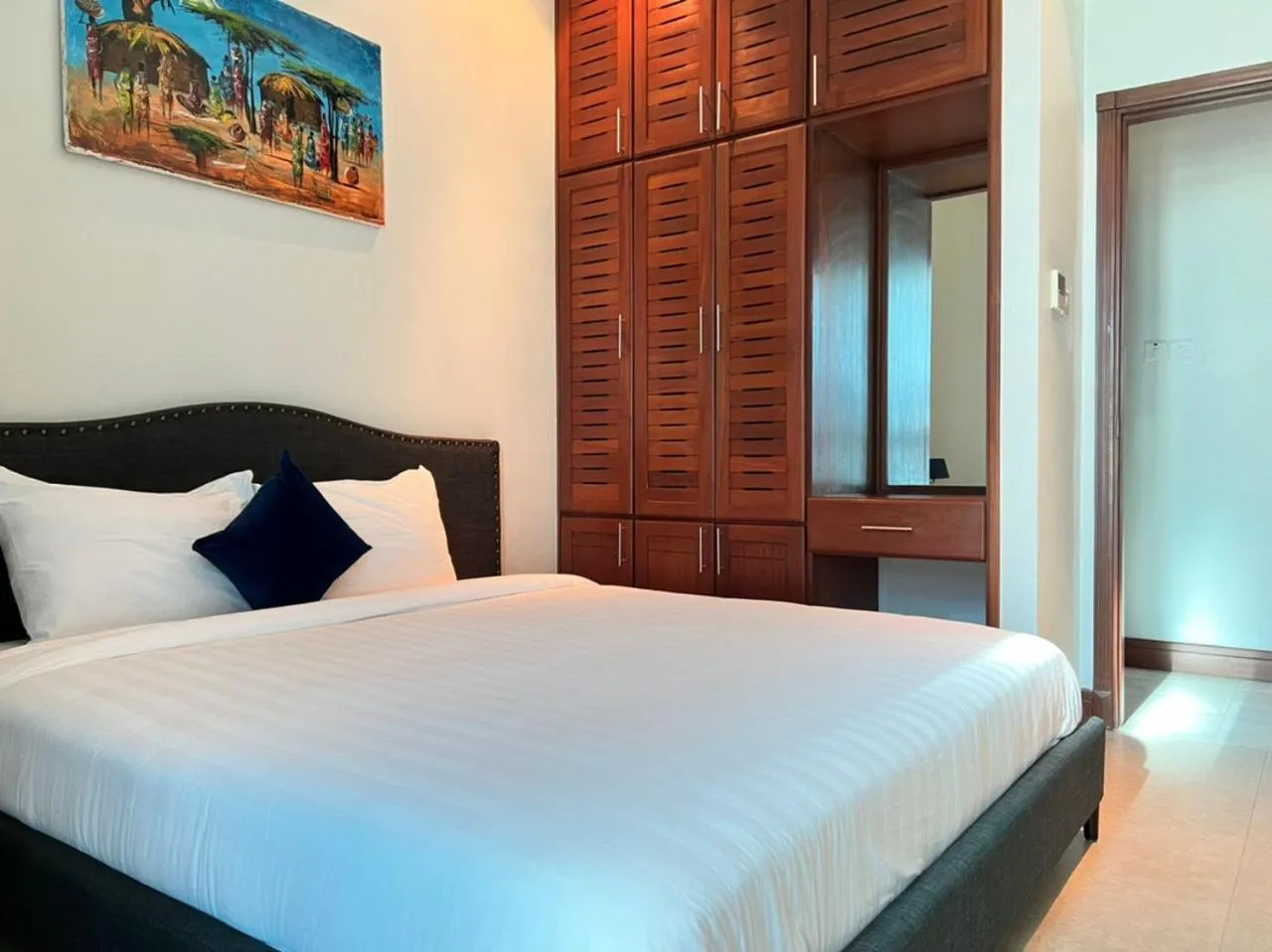 Bed in Fairview Luxury Apartments