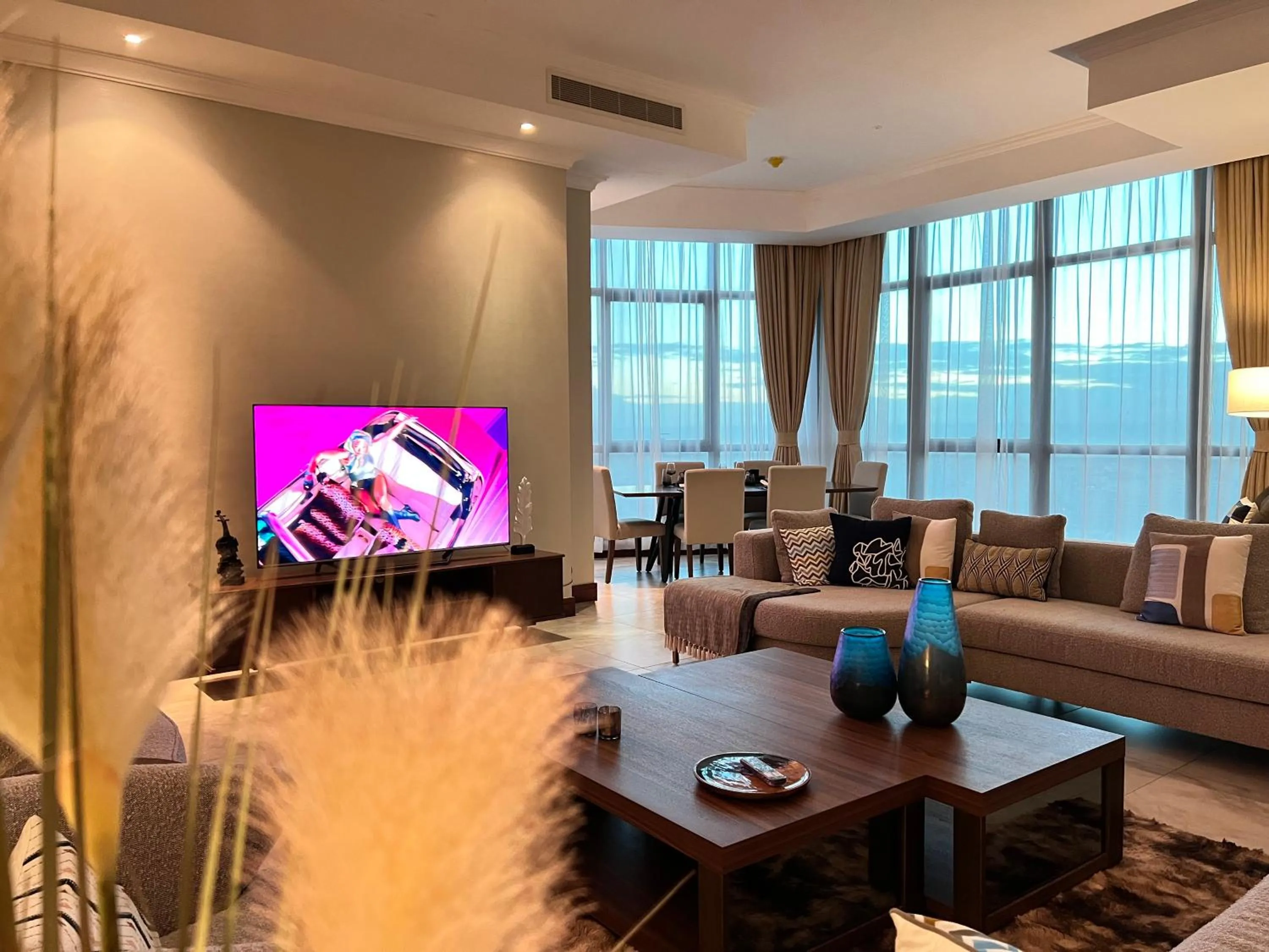 Living room in Fairview Luxury Apartments