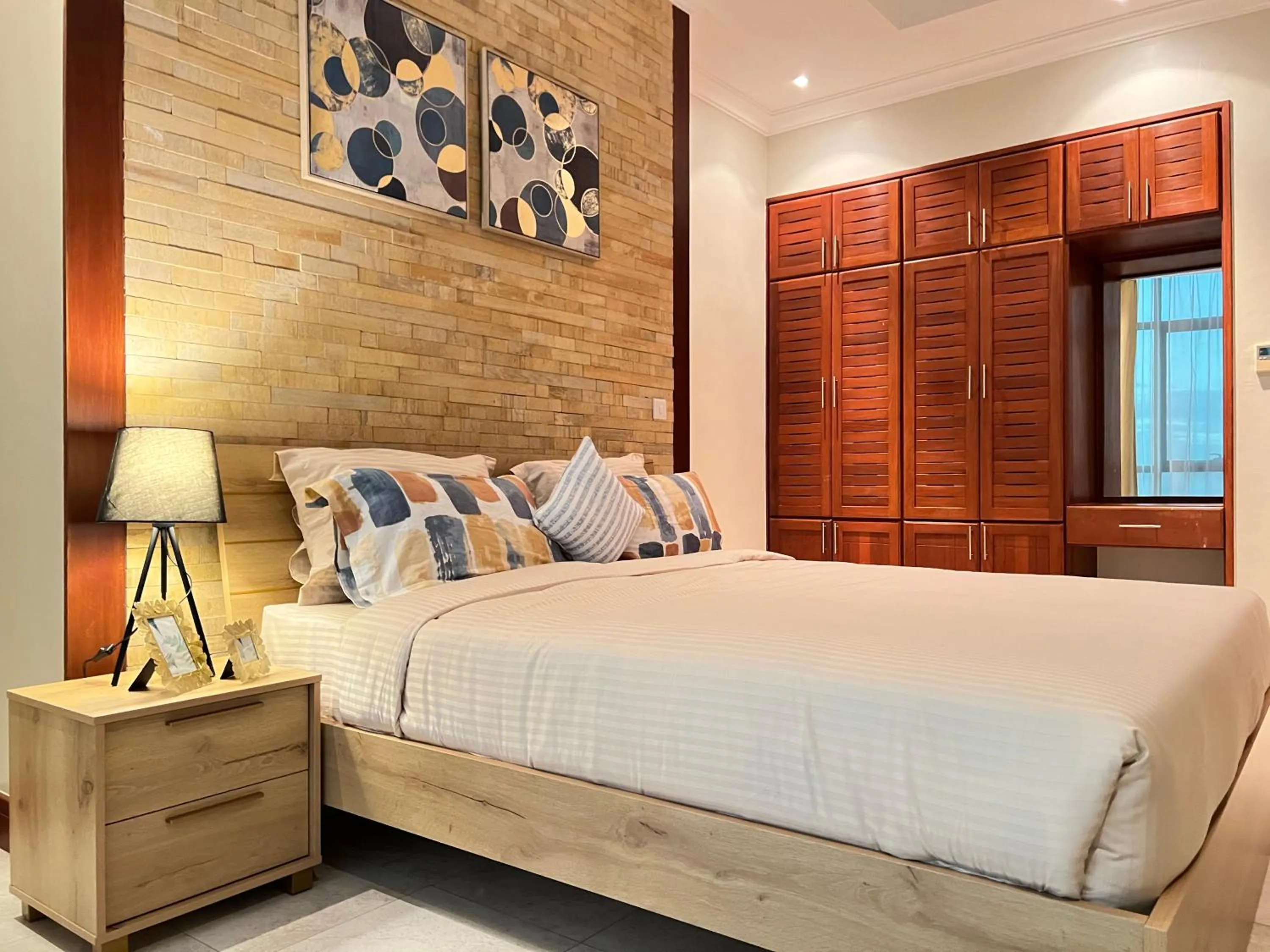 Bed in Fairview Luxury Apartments