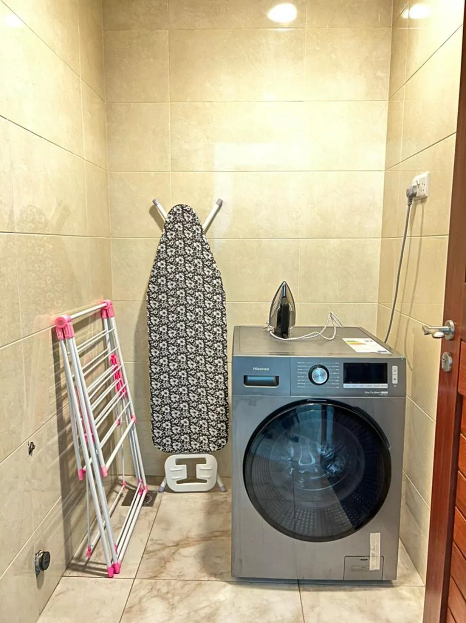 laundry in Fairview Luxury Apartments