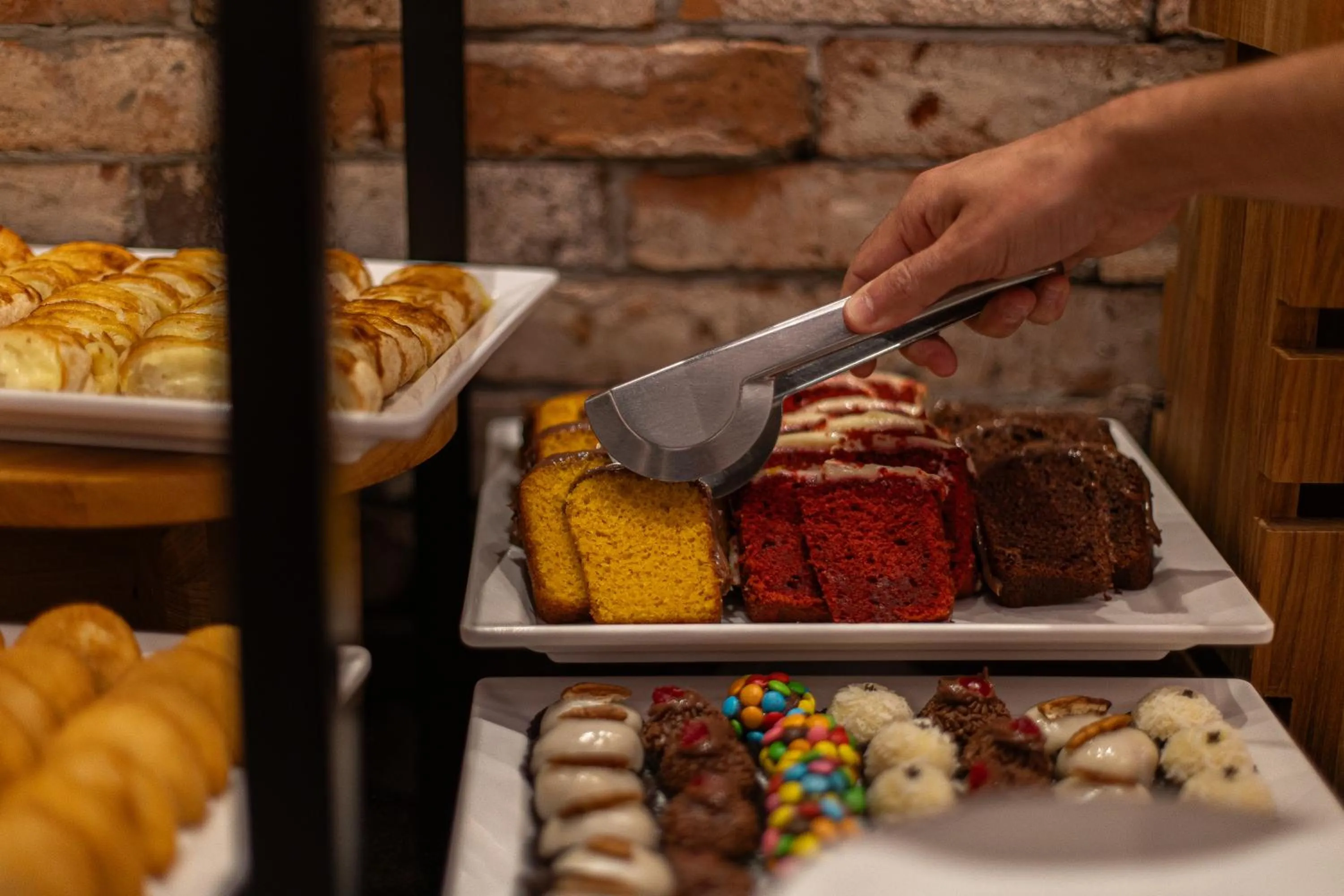 Buffet breakfast in Hotel Moov Porto Alegre