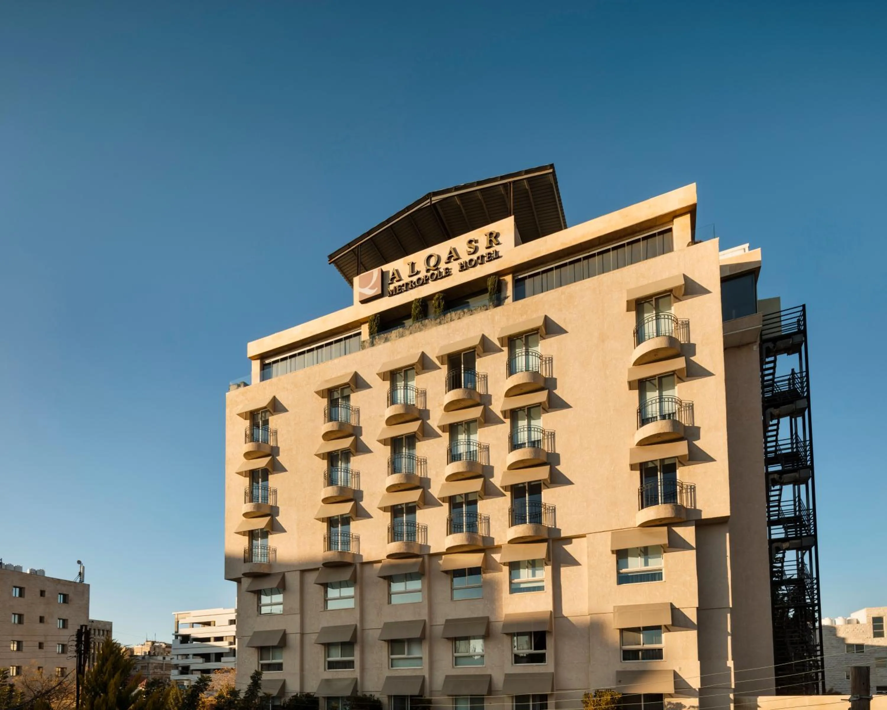 Property building in AlQasr Metropole Hotel