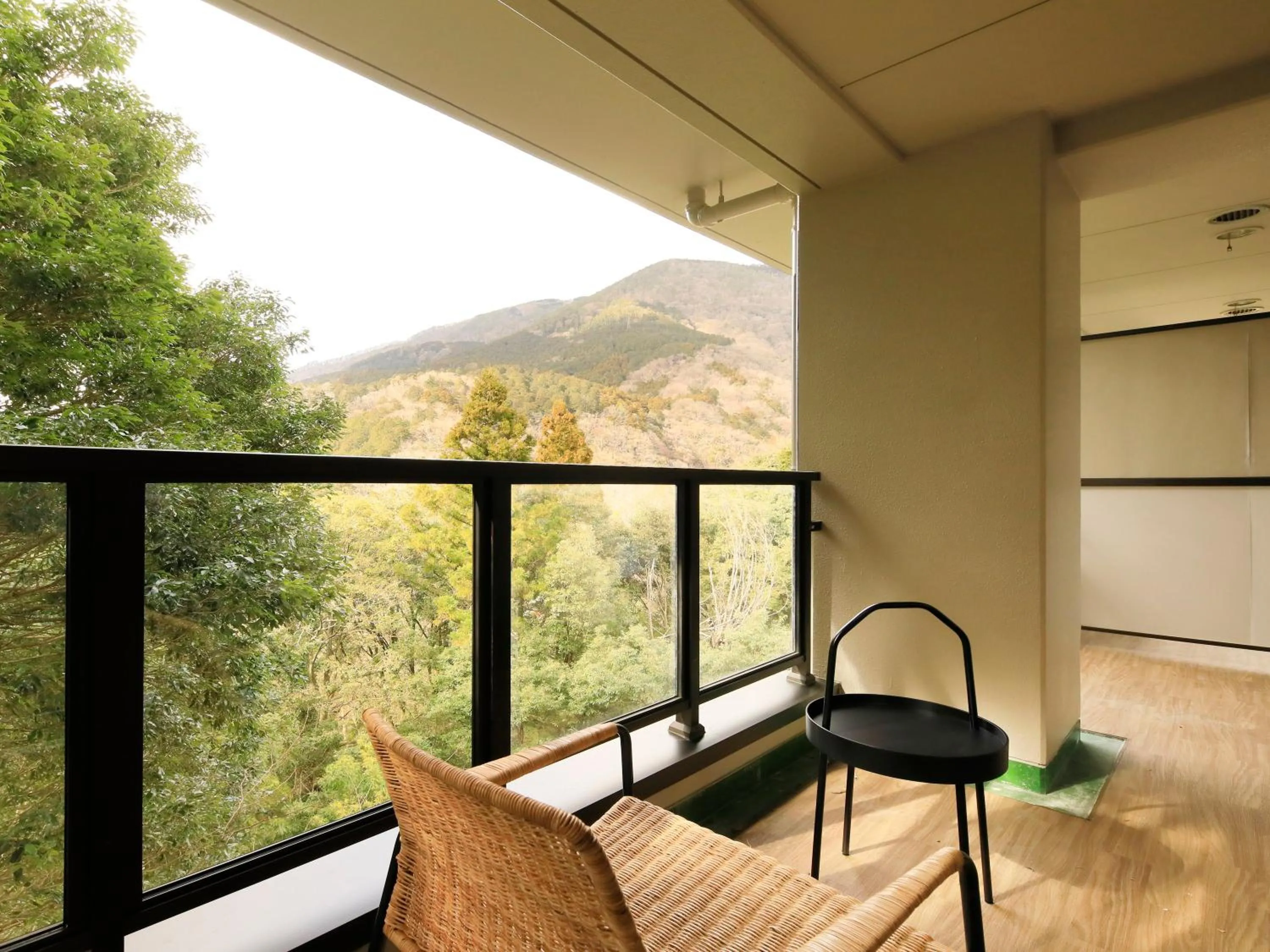 Balcony/Terrace in Hot Spring Inn Hakone Suisen