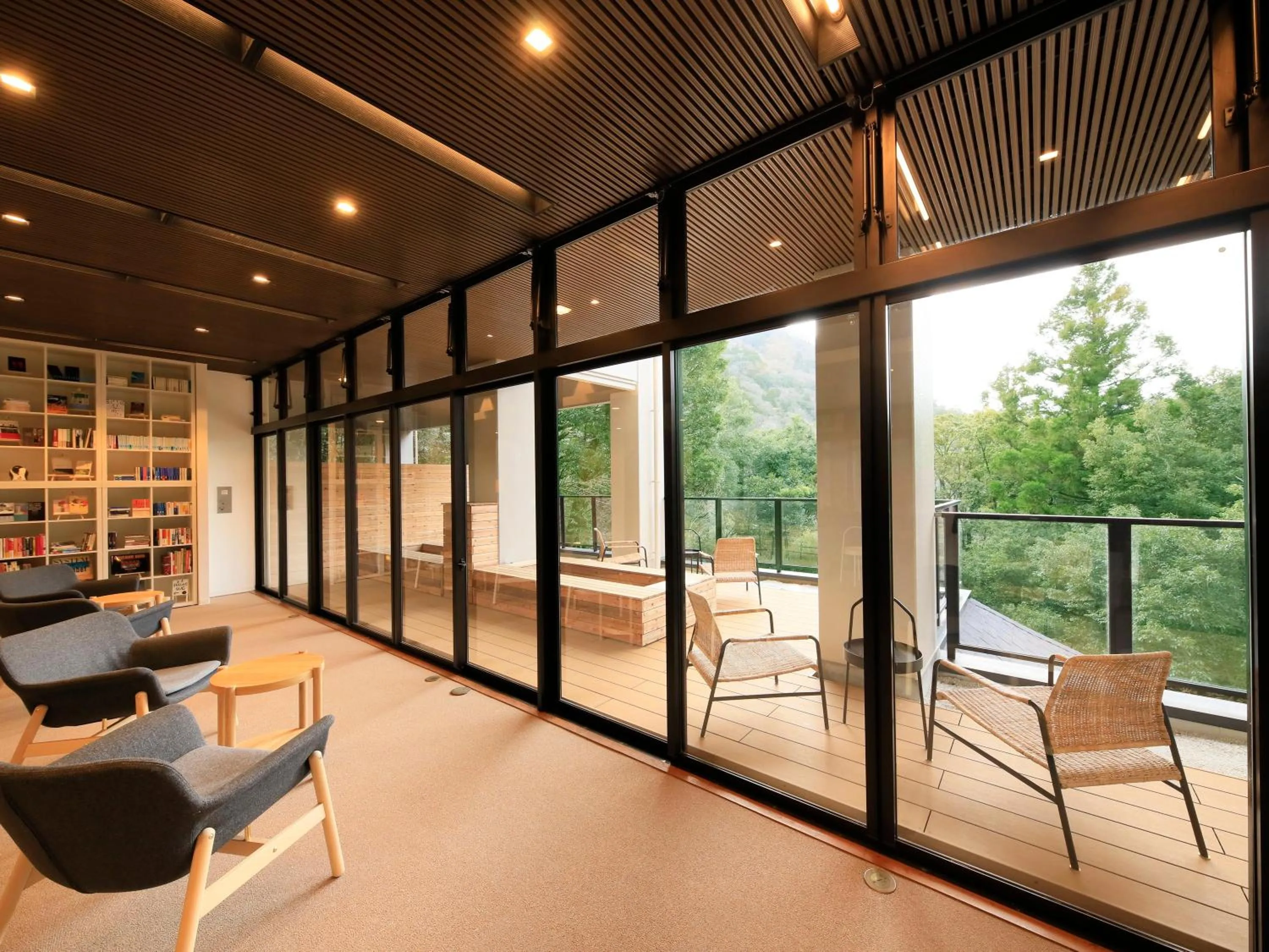 Lobby or reception in Hot Spring Inn Hakone Suisen