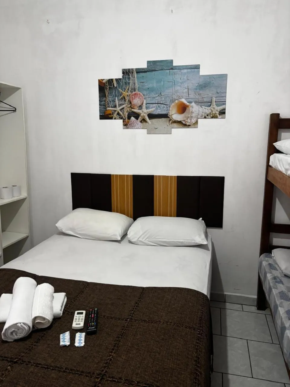 Bed in Pousada Ju&Ju à 400 mts DA PRAIA