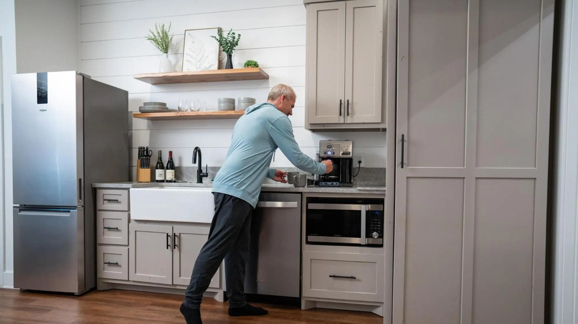 Kitchen or kitchenette in The Getaway Blowing Rock