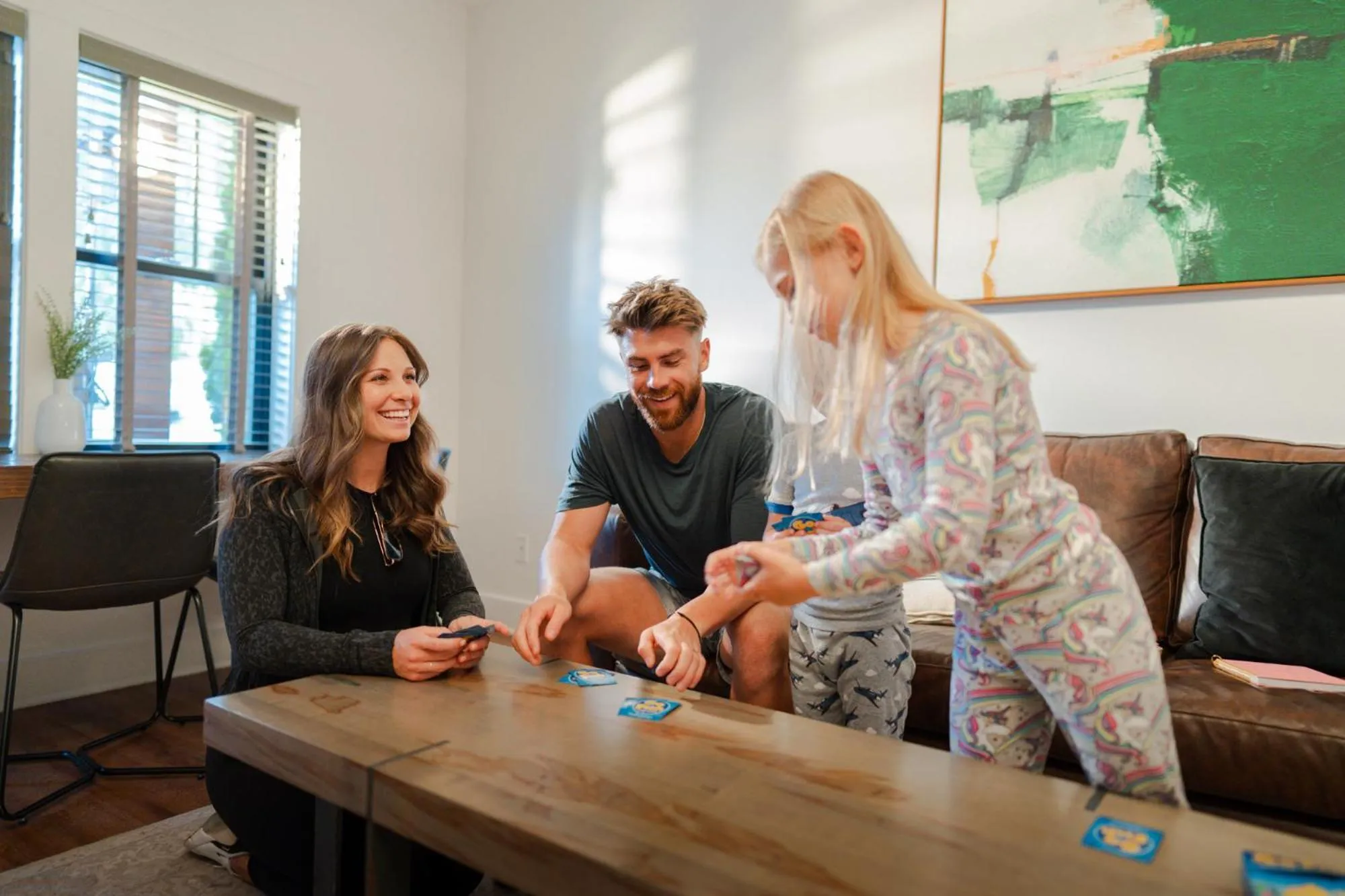 Living room in The Getaway Blowing Rock