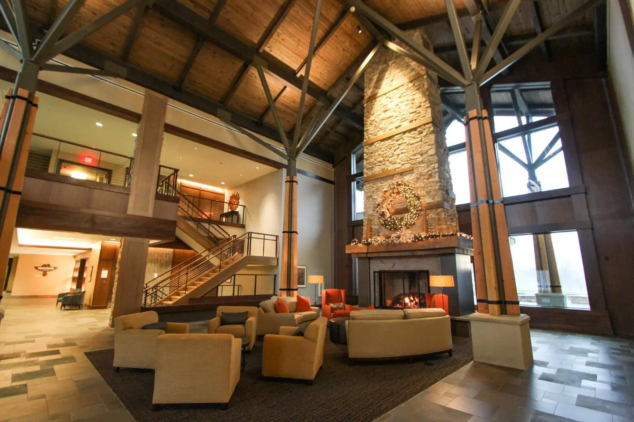 Lobby or reception in Liberty Mountain Resort Lobby or reception in Liberty Mountain Resort