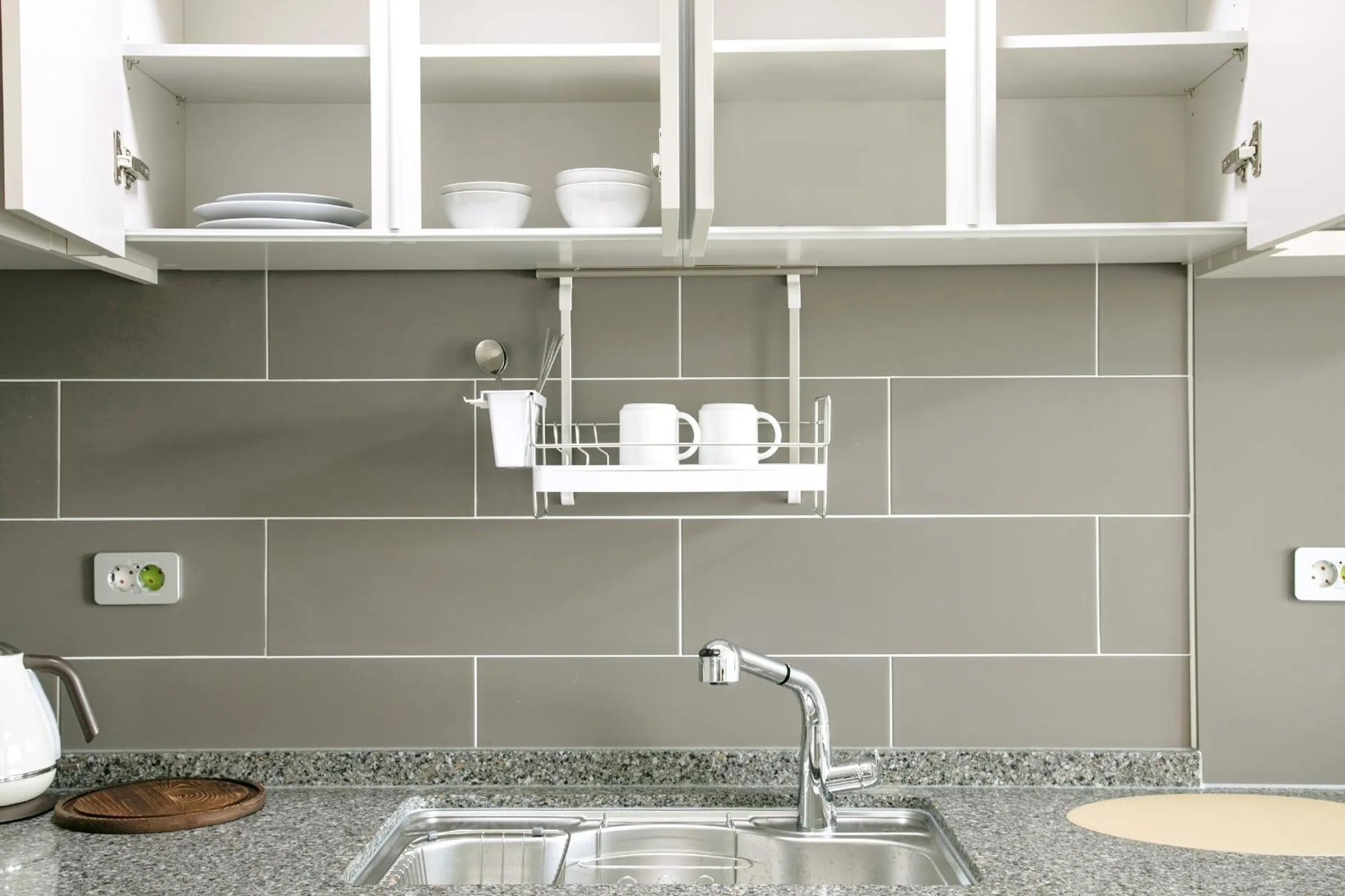 Kitchen or kitchenette in Landmark Stay in Songdo