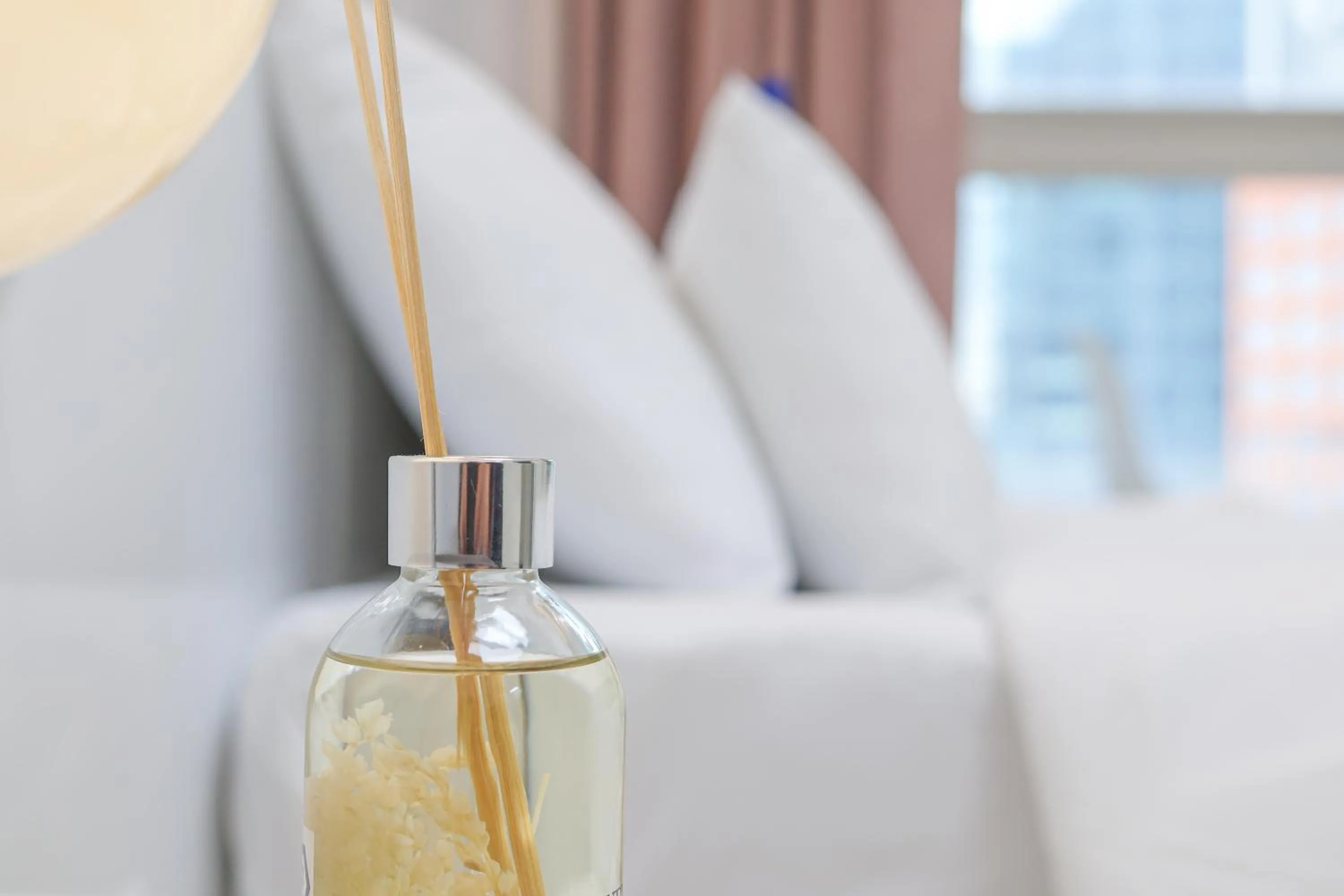 People in Landmark Stay in Songdo