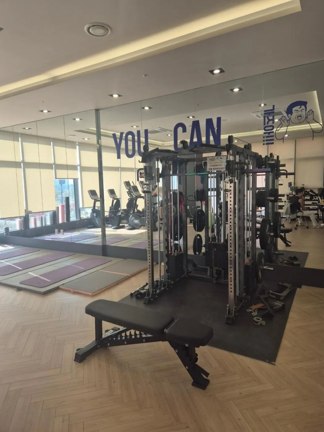 Fitness centre/facilities in Landmark Stay in Songdo