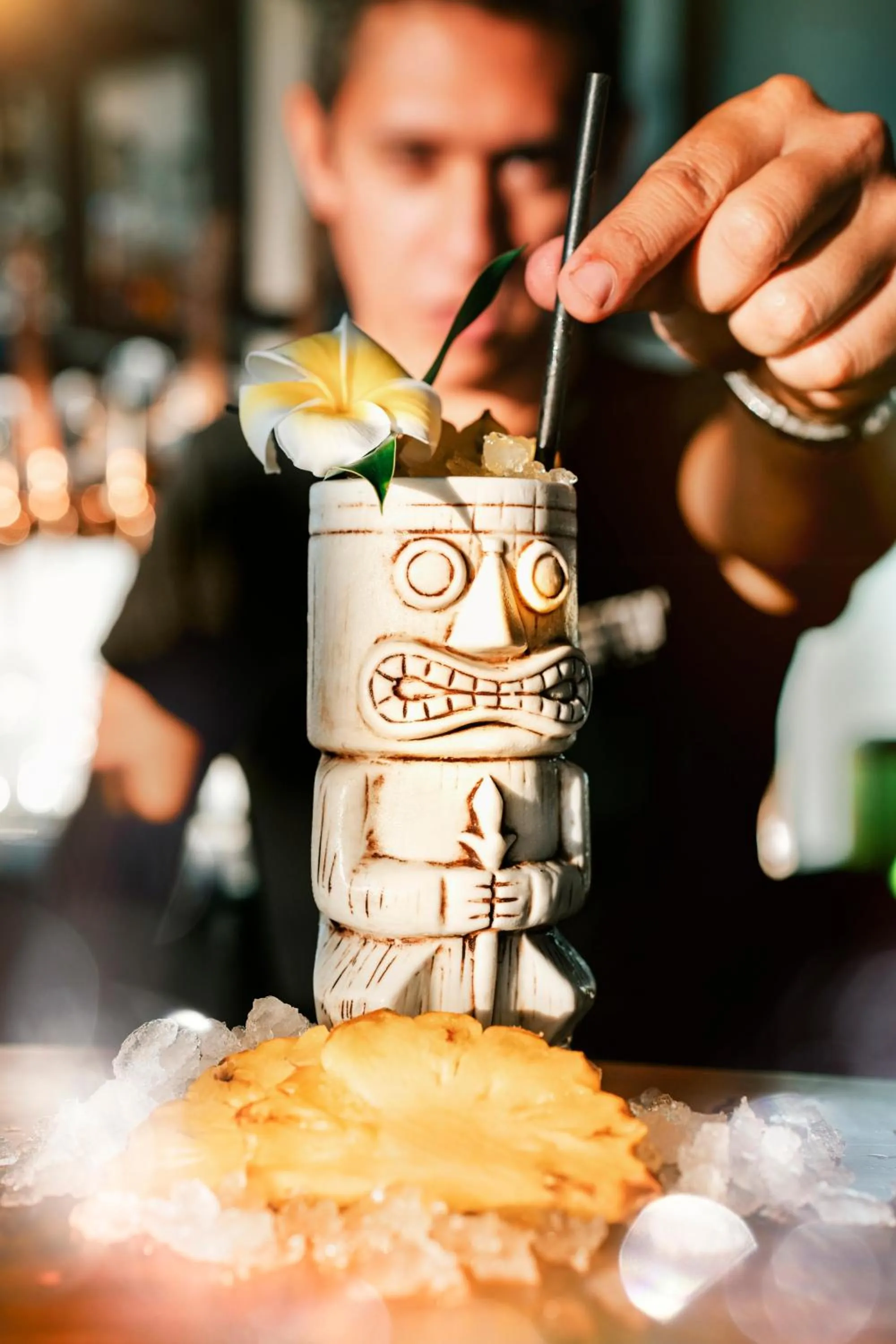 Lounge or bar in Boutique Hôtel Kon Tiki Tahiti