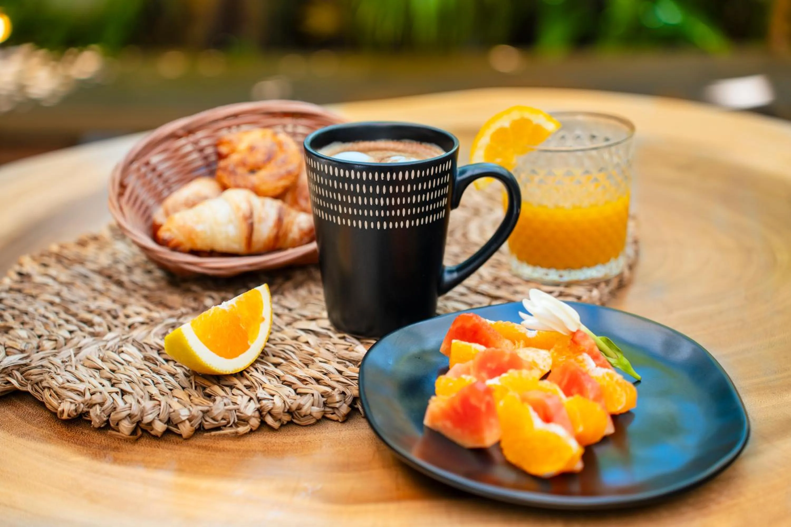 Breakfast in Boutique Hôtel Kon Tiki Tahiti