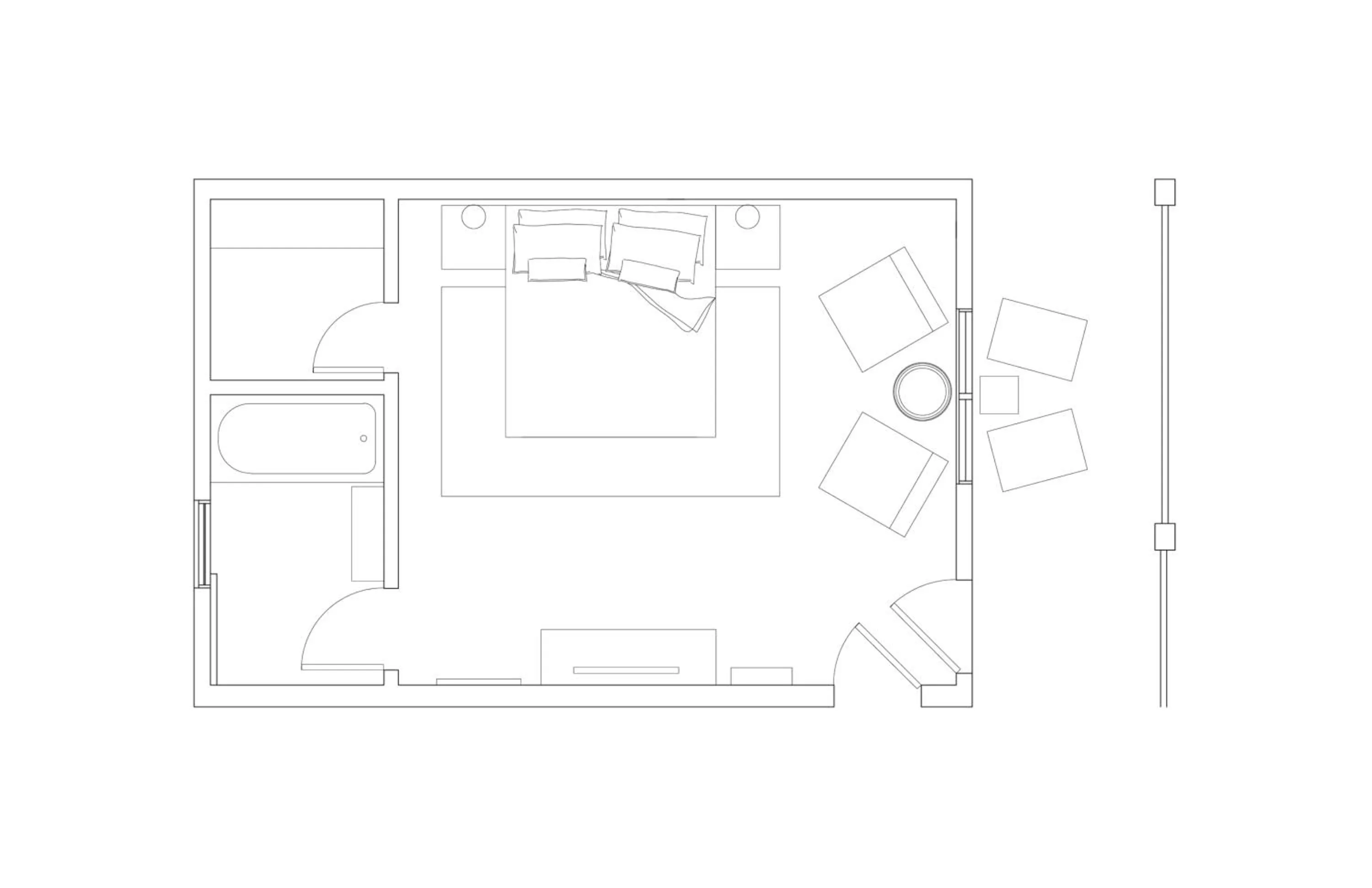 Floor plan in Bluebird Cady Hill Lodge