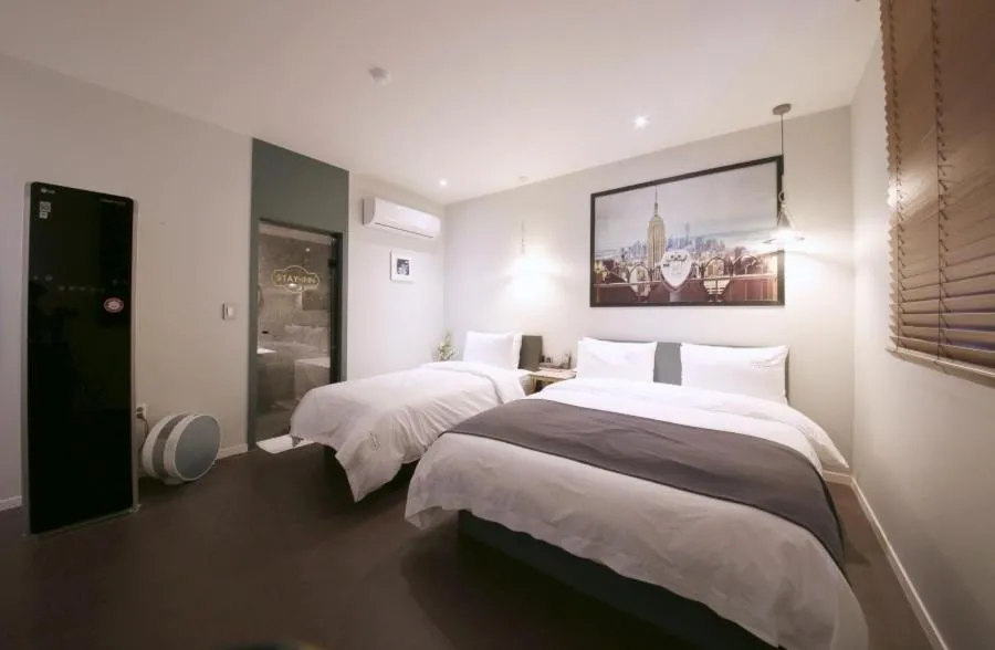 Deluxe Twin Room in Gimhae Jangyu Stayin Hotel