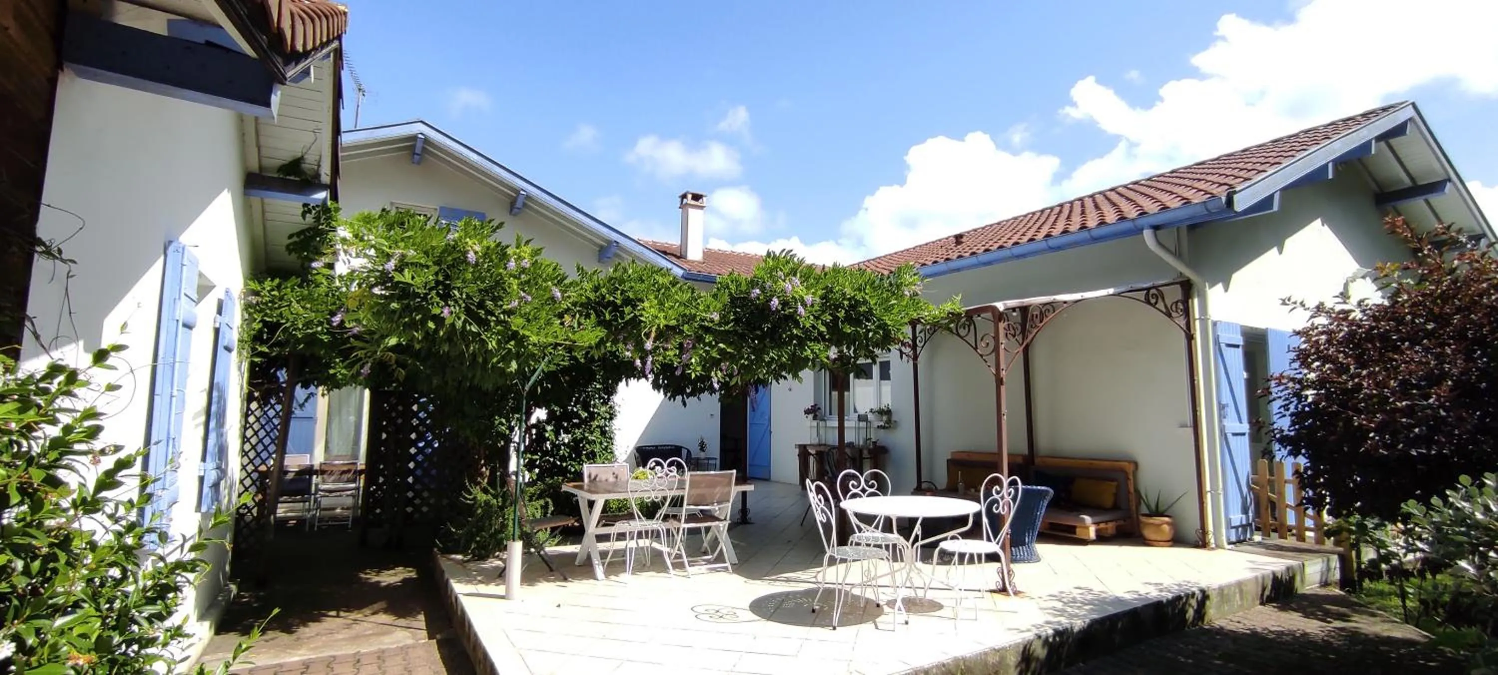 Balcony/Terrace in Les jardins de Mimizan