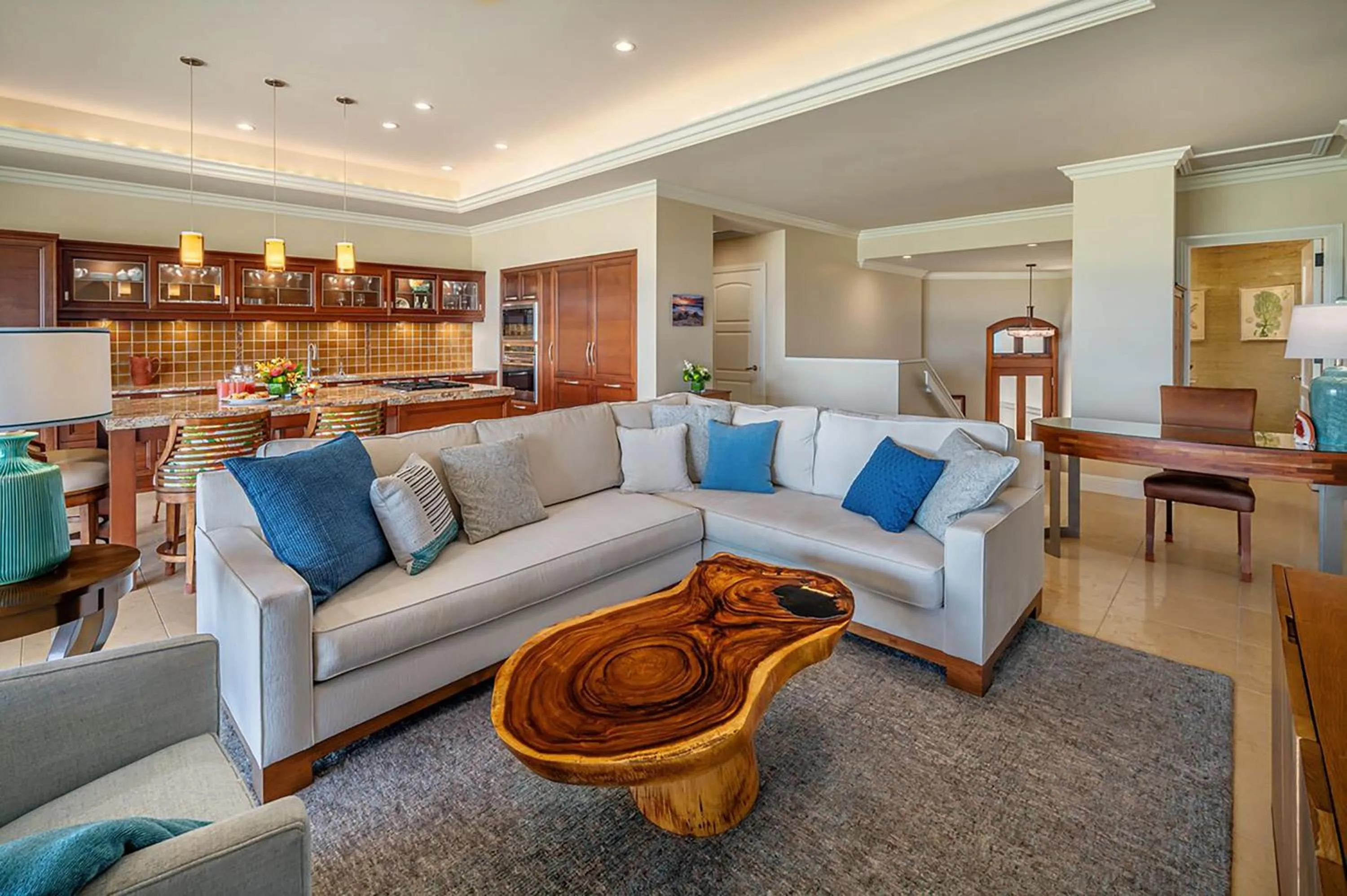 Living room in Ho Olei Residences - CoralTree Residence Collection