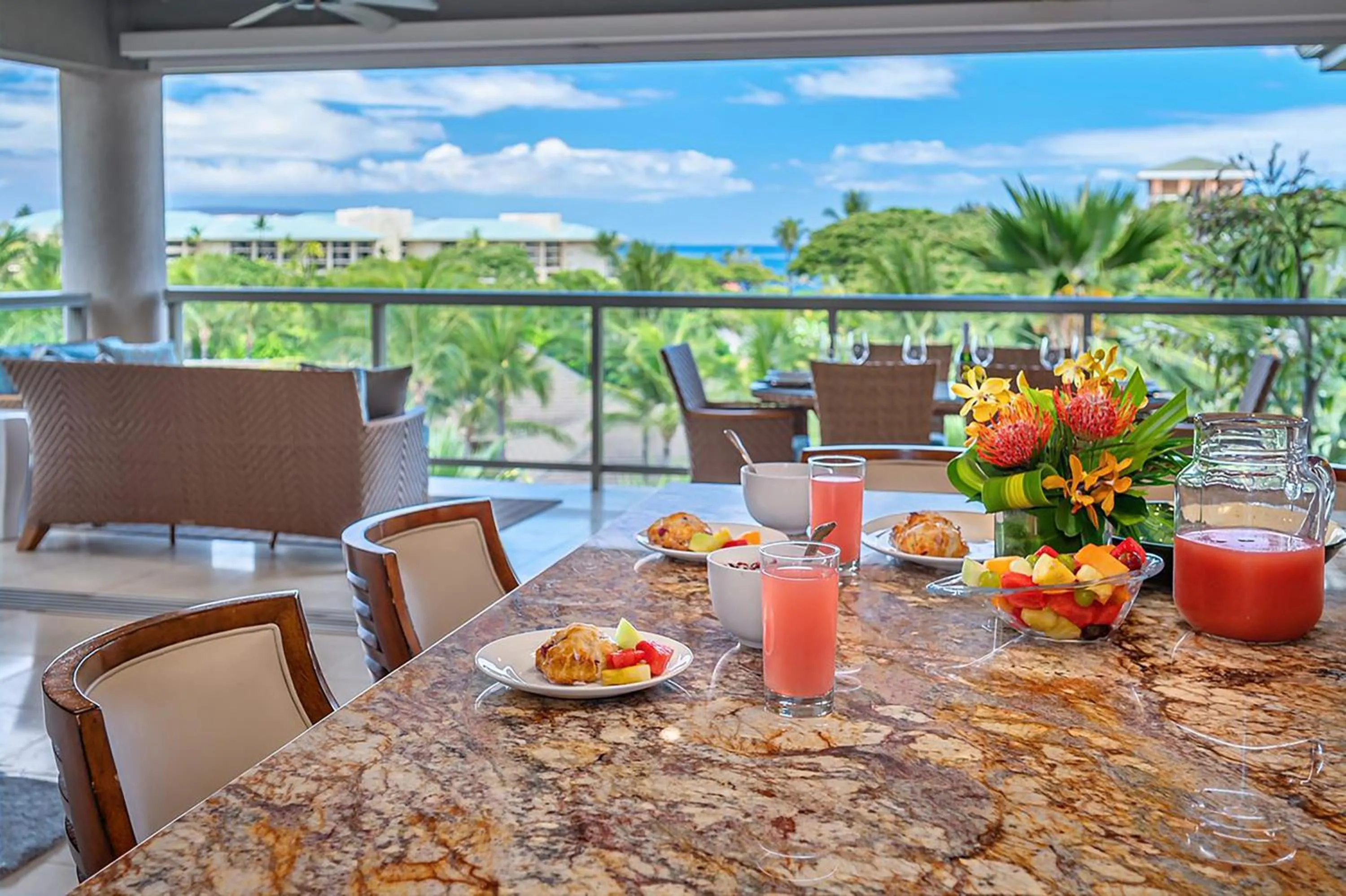 Dining area in Ho Olei Residences - CoralTree Residence Collection
