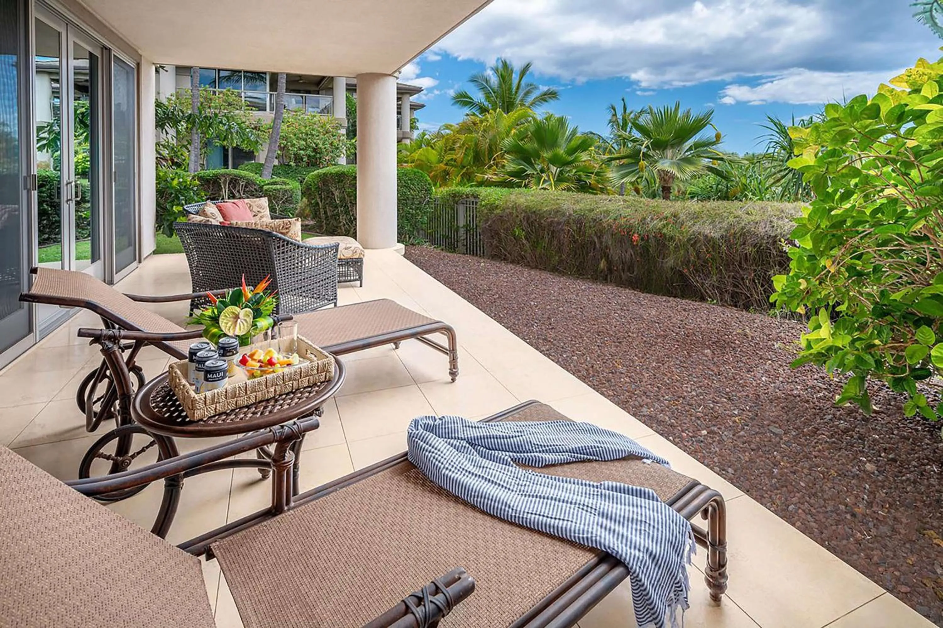 Patio in Ho Olei Residences - CoralTree Residence Collection