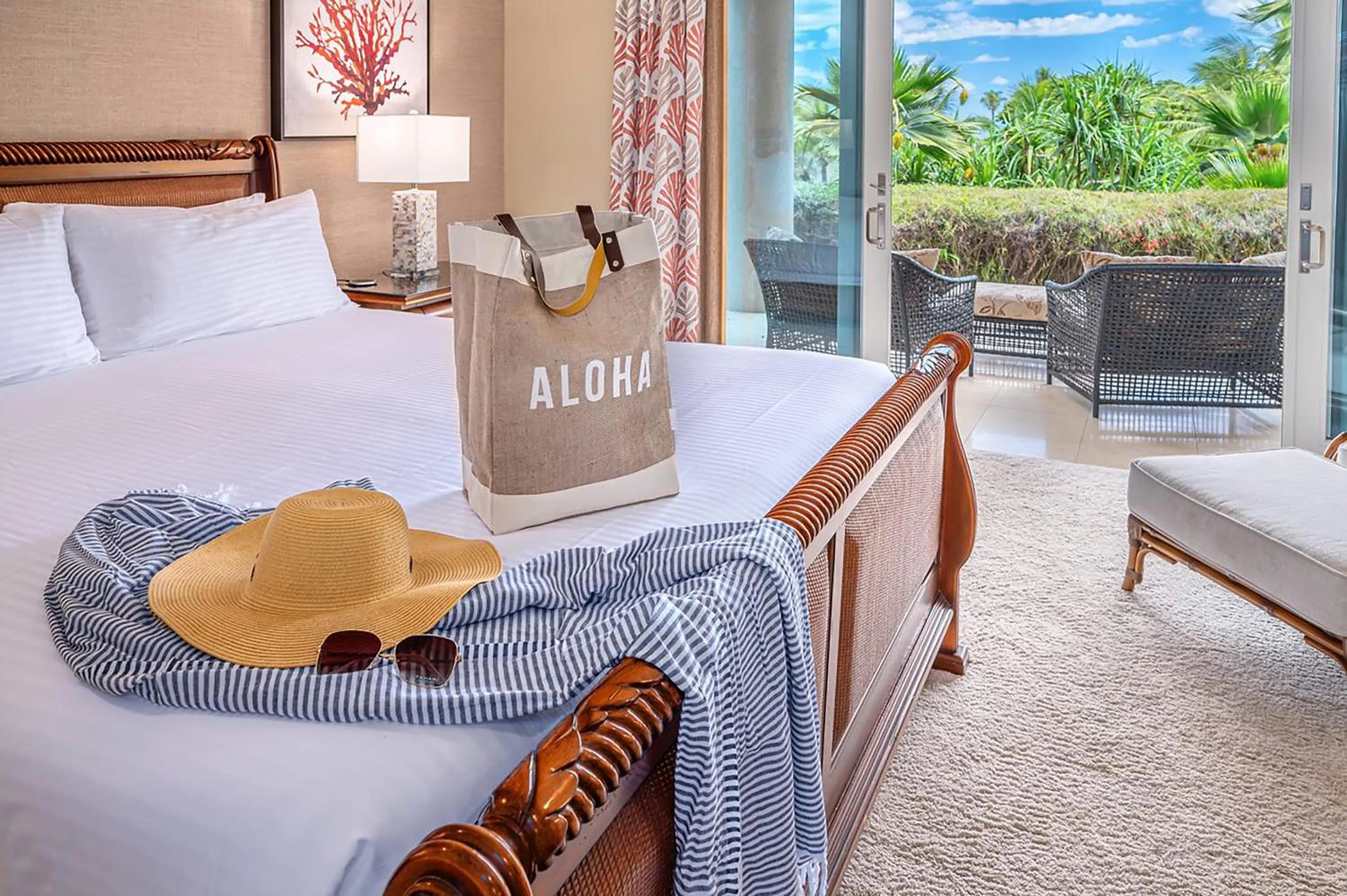 Bed in Ho Olei Residences - CoralTree Residence Collection