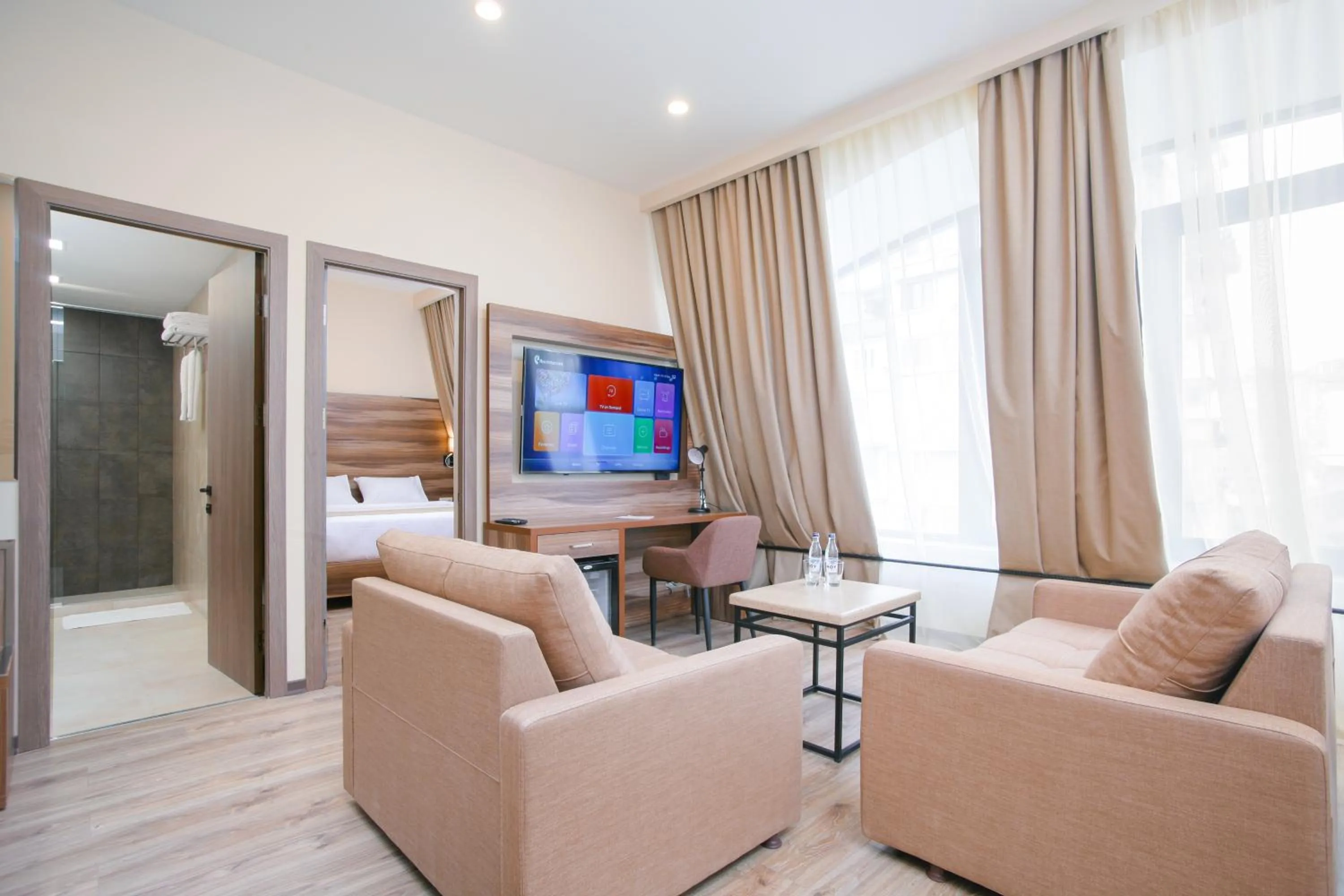 Seating area in Nacho Hotel Yerevan, By One