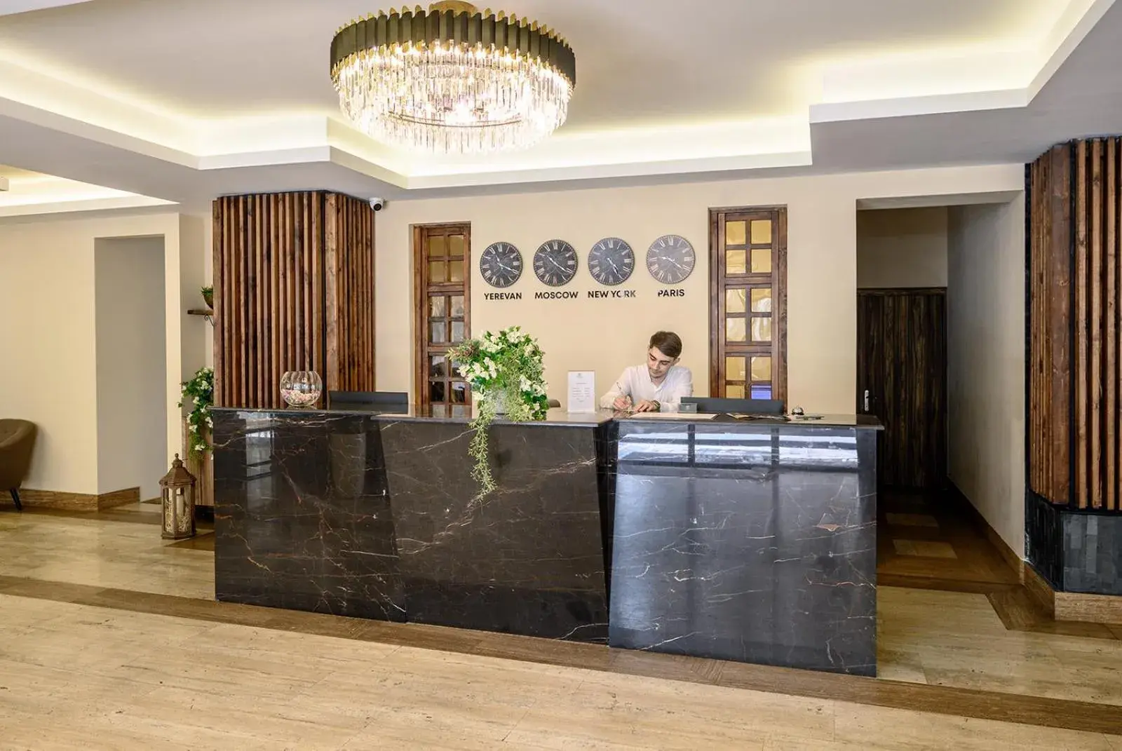 Lobby or reception in Nacho Hotel Yerevan, By One Lobby or reception in Nacho Hotel Yerevan, By One