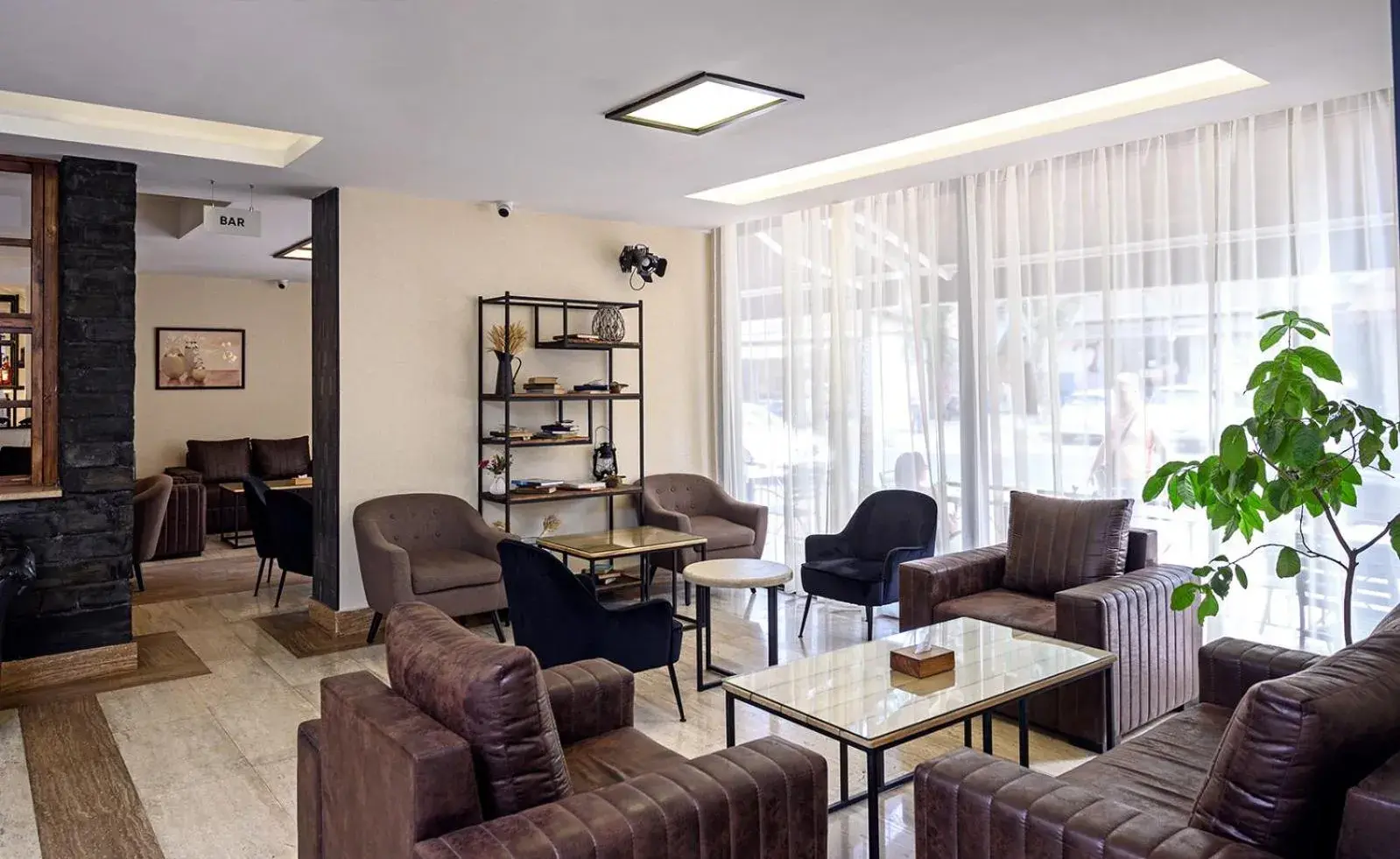 Lobby or reception in Nacho Hotel Yerevan, By One Lobby or reception in Nacho Hotel Yerevan, By One