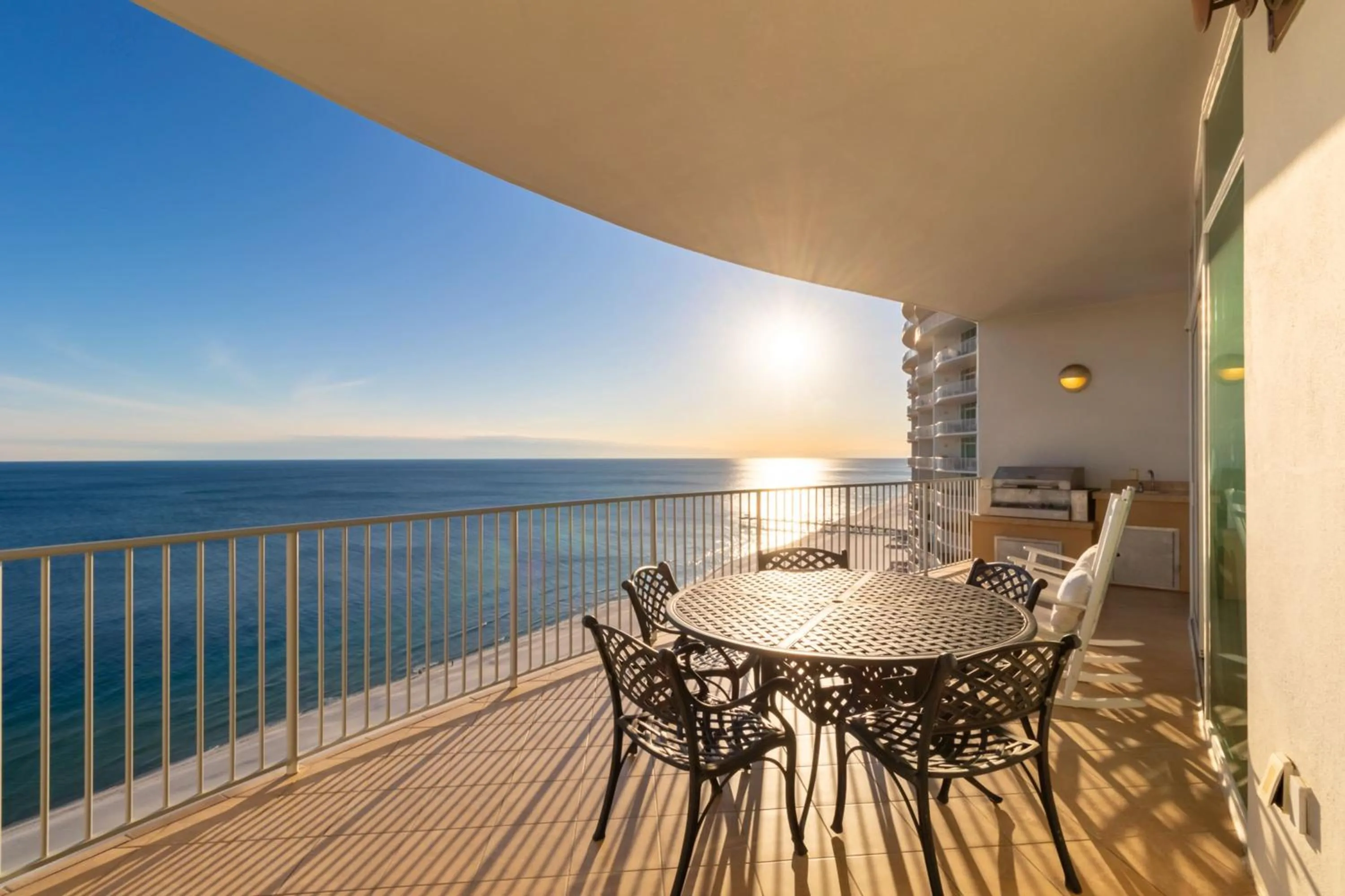 Balcony/Terrace in Turquoise 1908C